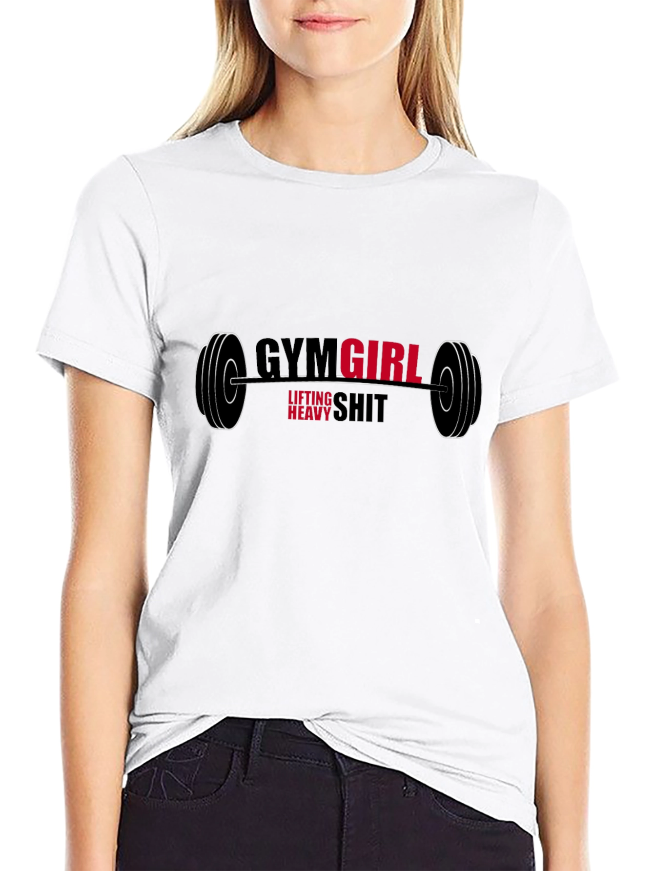 Gym Girl Heavy Shit T-Shirt