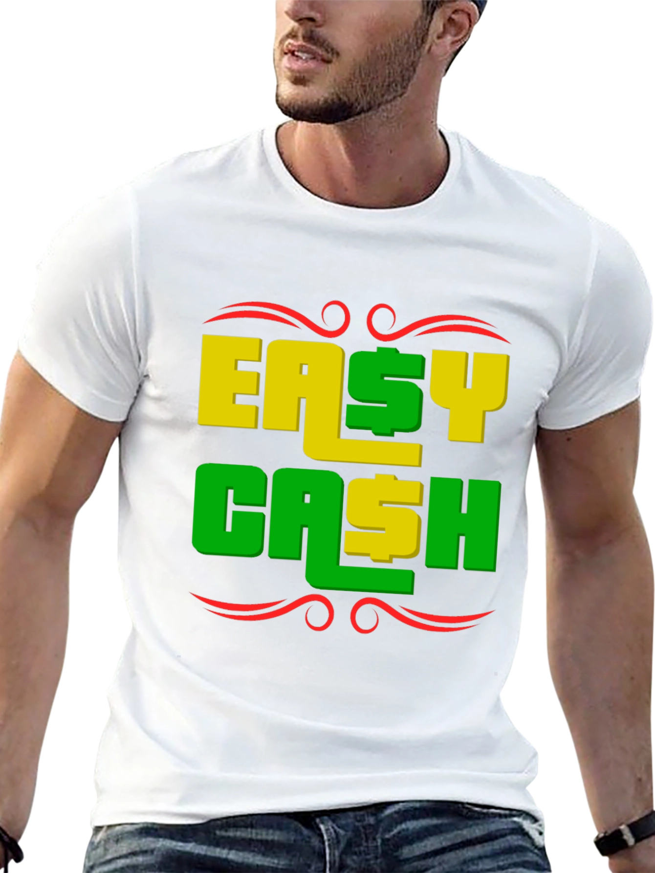Easy Cash Black T-Shirt