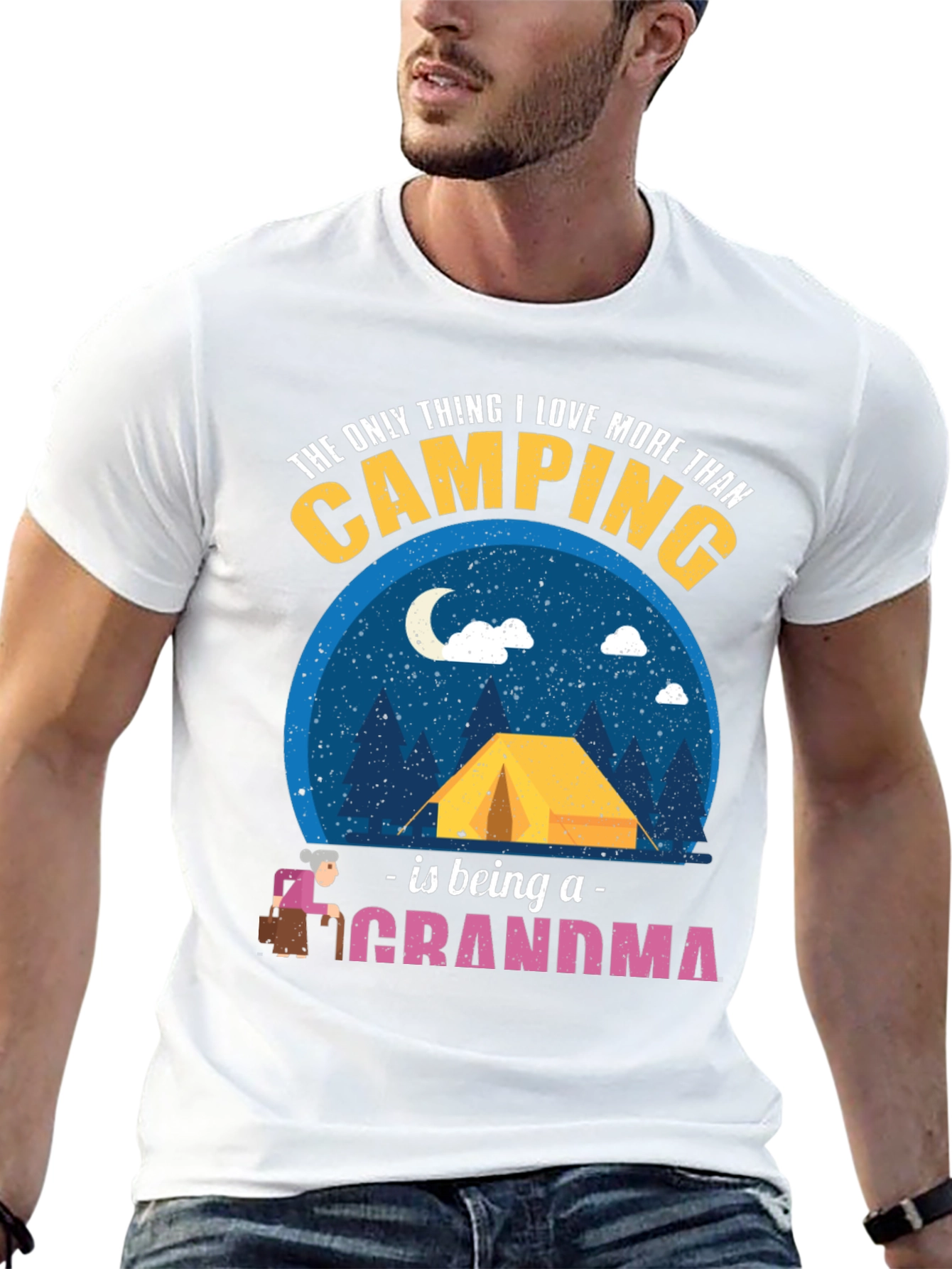 Camping Grandma T-Shirt