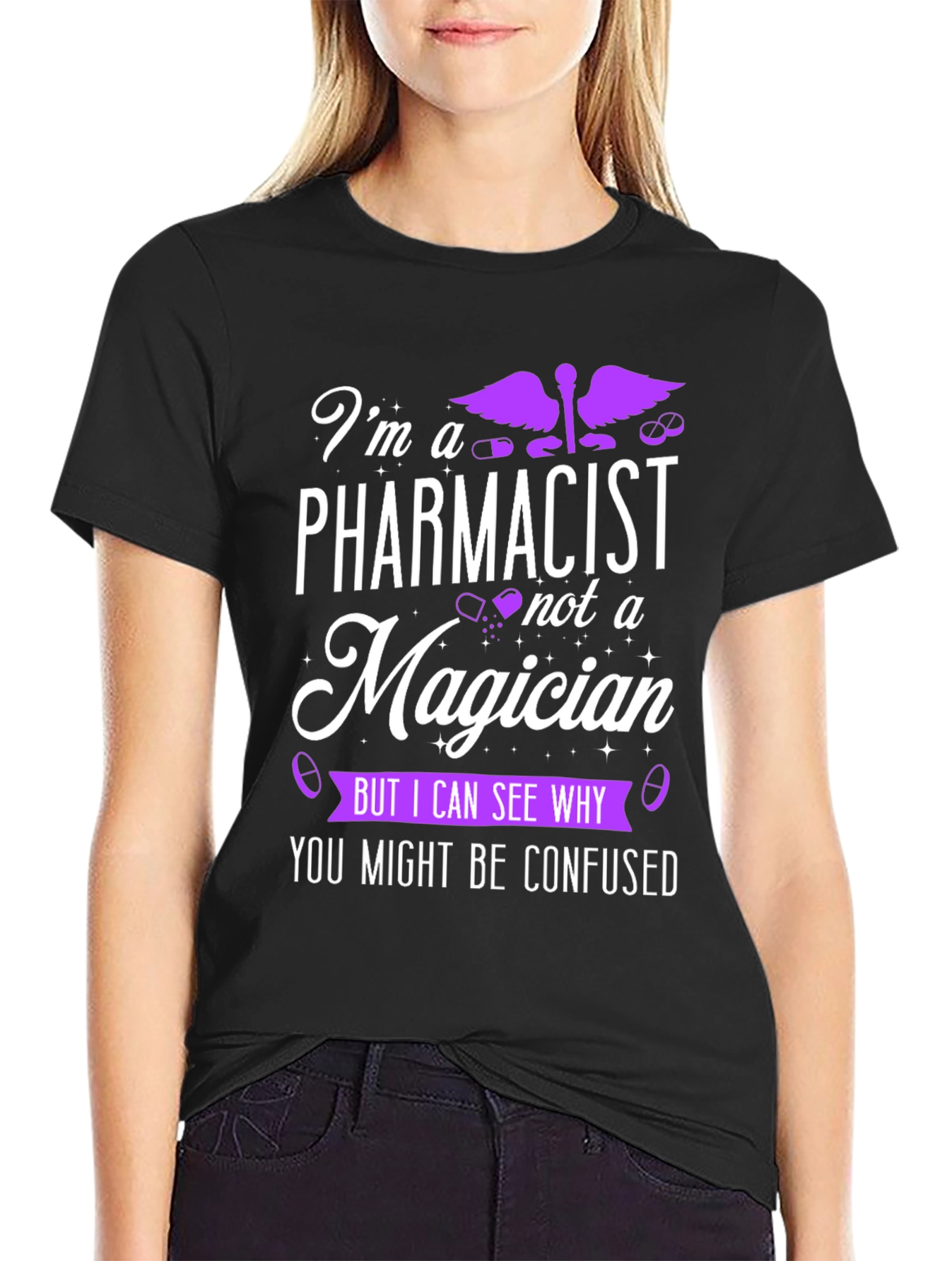 Pharmacist Magician Funny T-Shirt