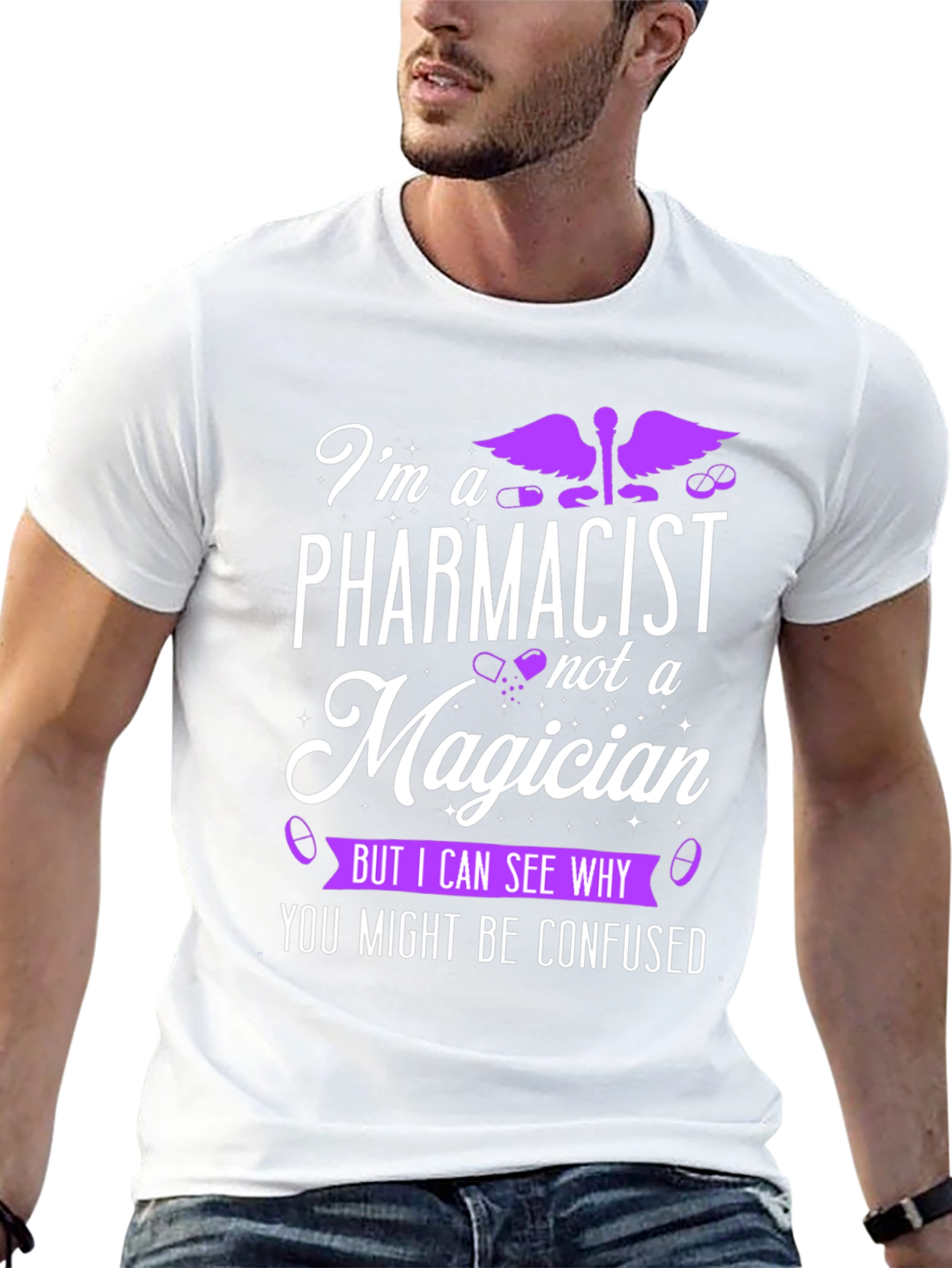 Pharmacist Magician Funny T-Shirt