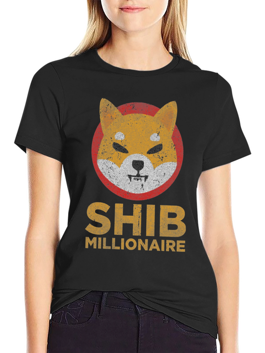 Shiba Inu Millionaire T-Shirt Crypto Doge