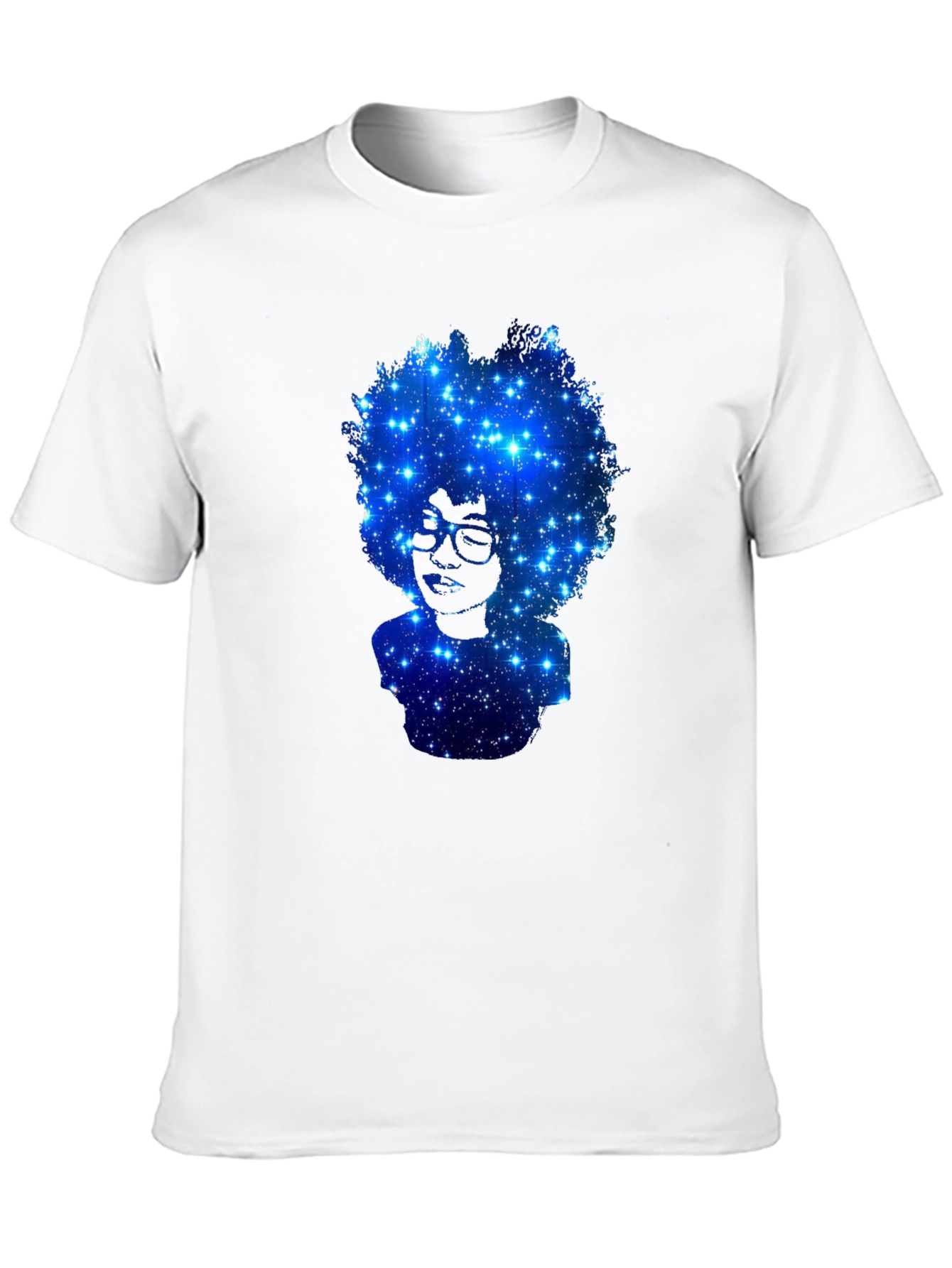 Galaxy Girl Graphic Tee - Black