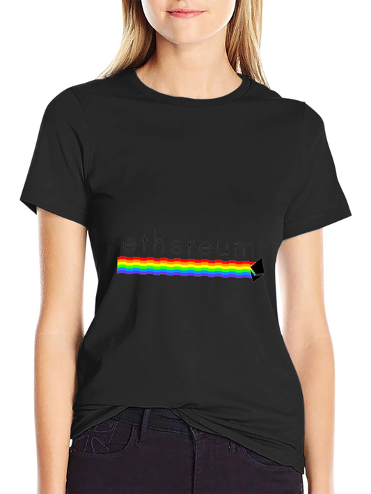 Ethereum Prism T-Shirt - Classic Black Crypto Tee