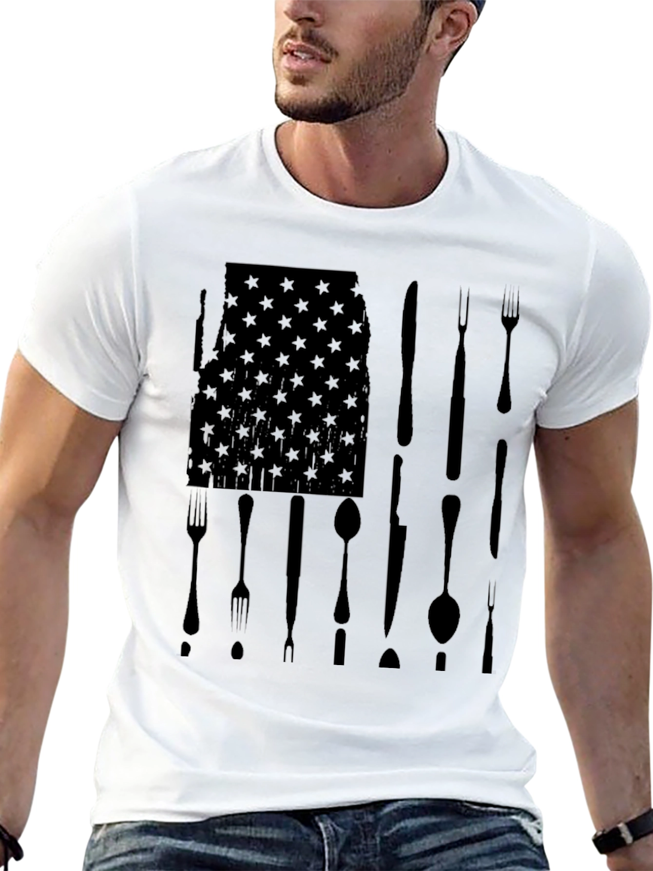 Chef Flag T-Shirt - Culinary Pride Tee