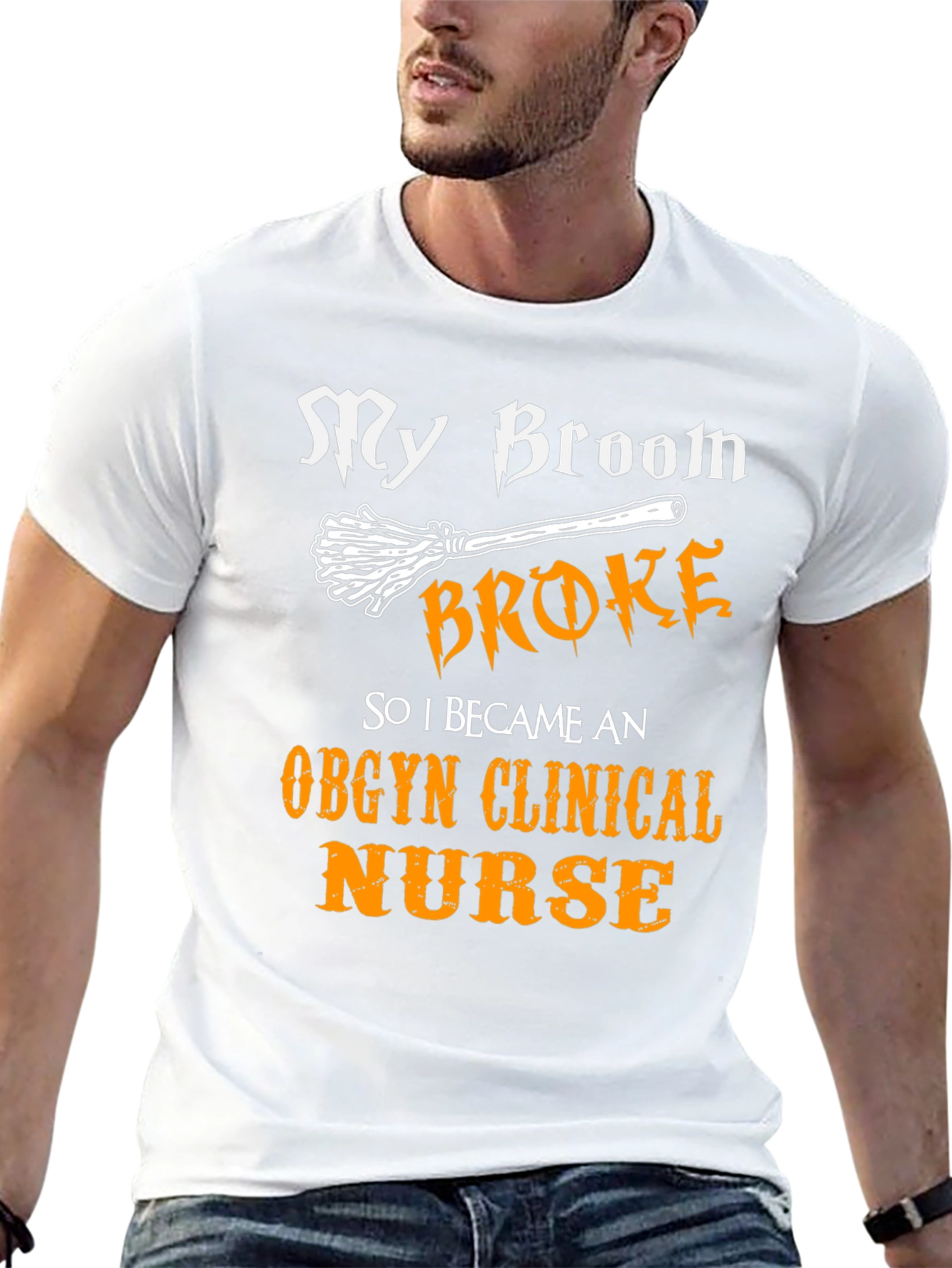 My Broom Broke OBGYN Nurse T-Shirt