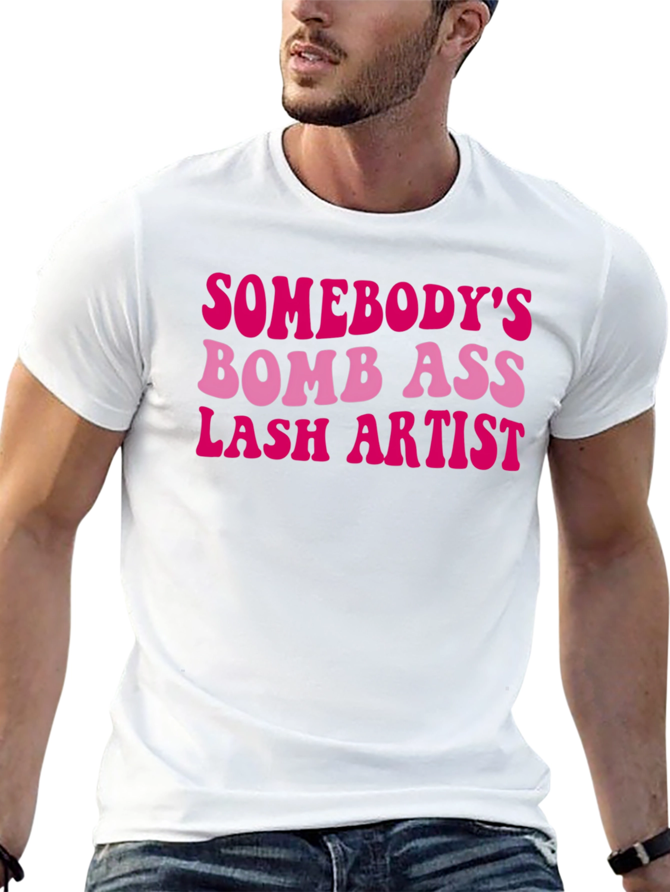 Somebodys Bomb Ass Lash Artist T-Shirt