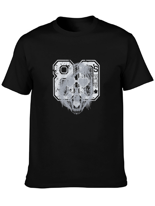 Retro 80s Pop Graphic T-Shirt - Vintage Style Tee