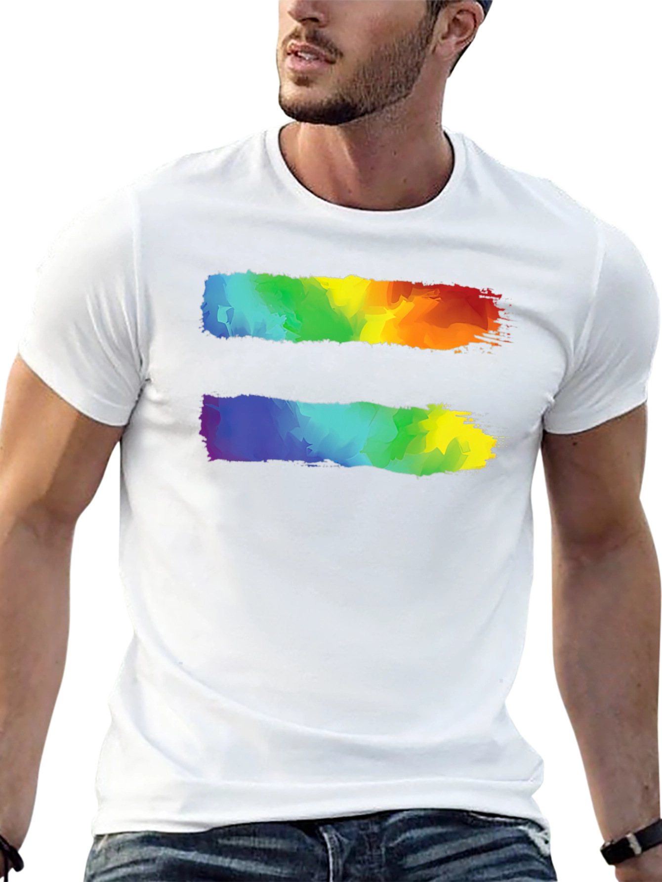 Equality Rainbow Graphic T-Shirt