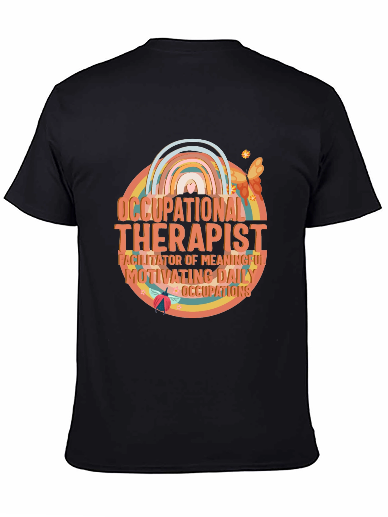 Occupational Therapist Rainbow Graphic Tee