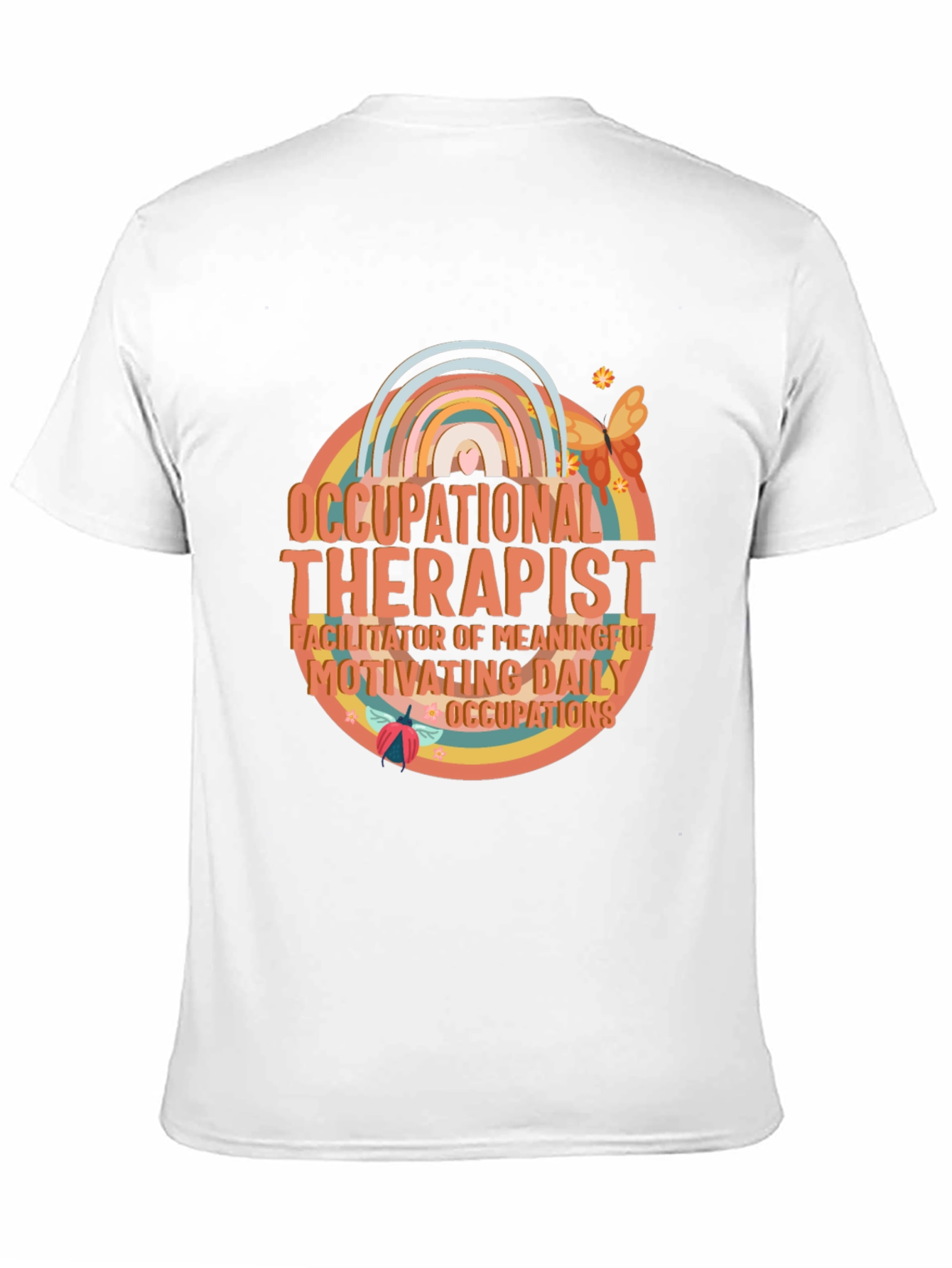 Occupational Therapist Rainbow Graphic Tee