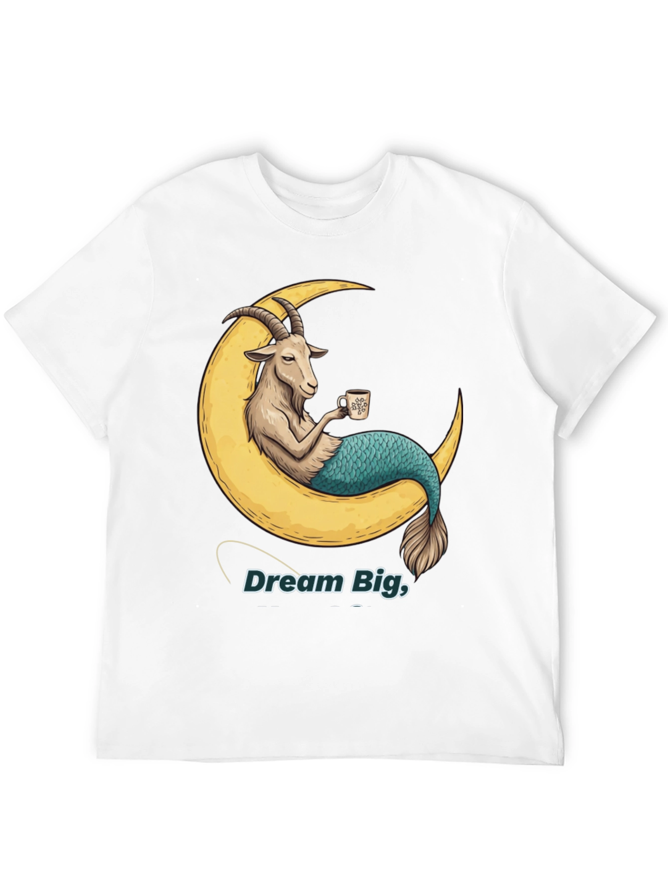 Dream Big Goat Mermaid Tee