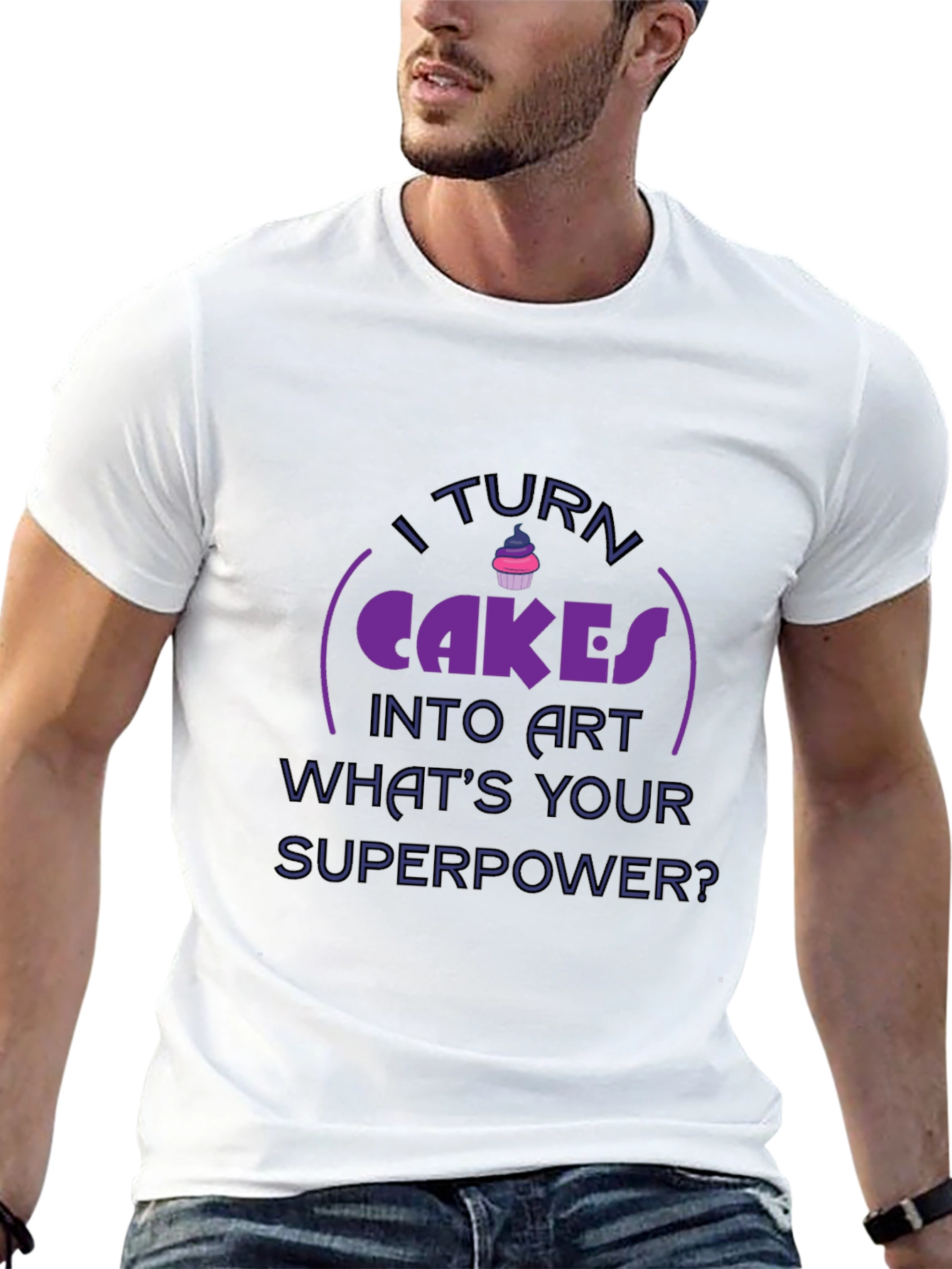 Cake Artist Superpower Graphic Tee