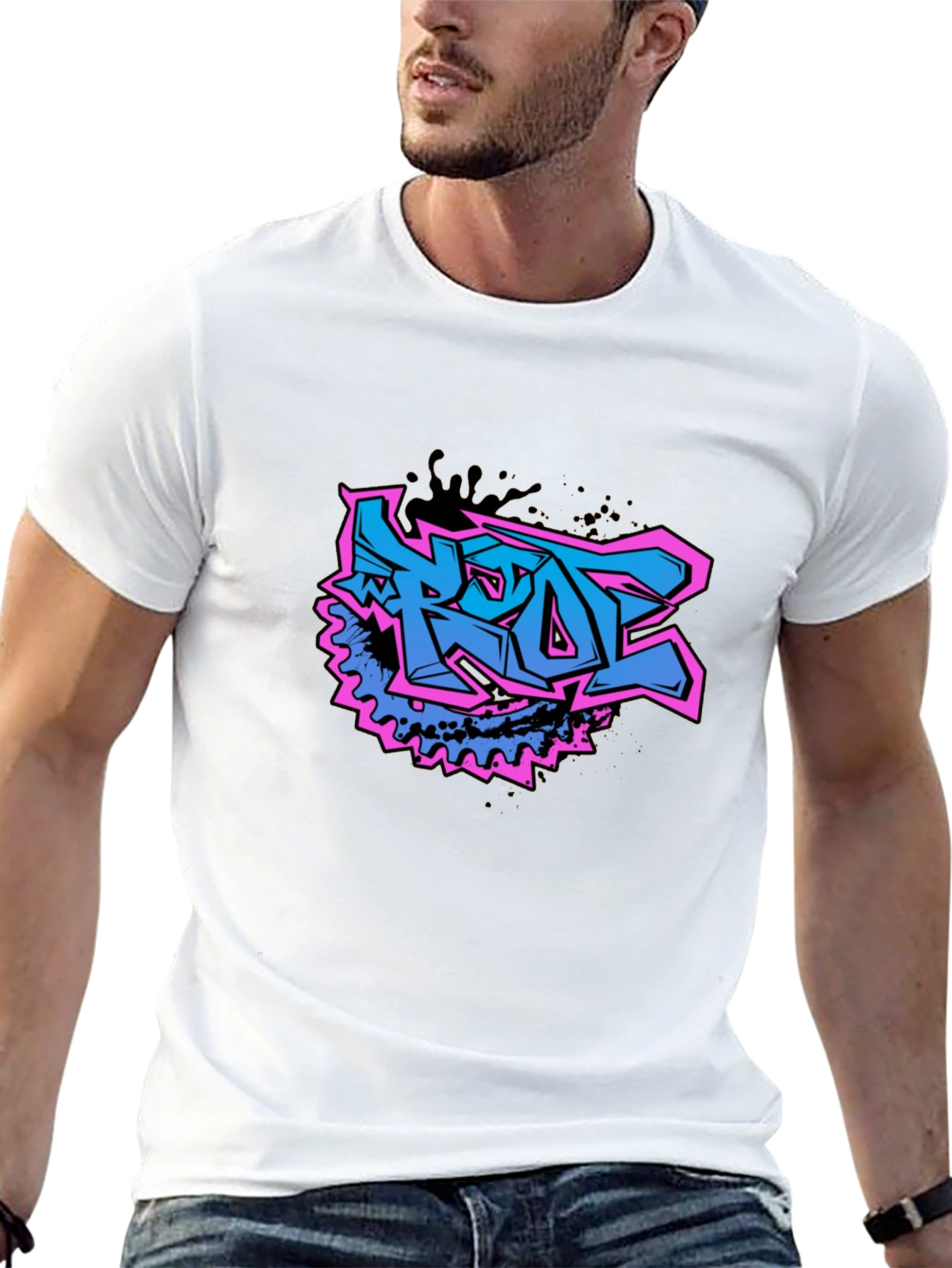 Ride Graffiti Graphic Tee - Black