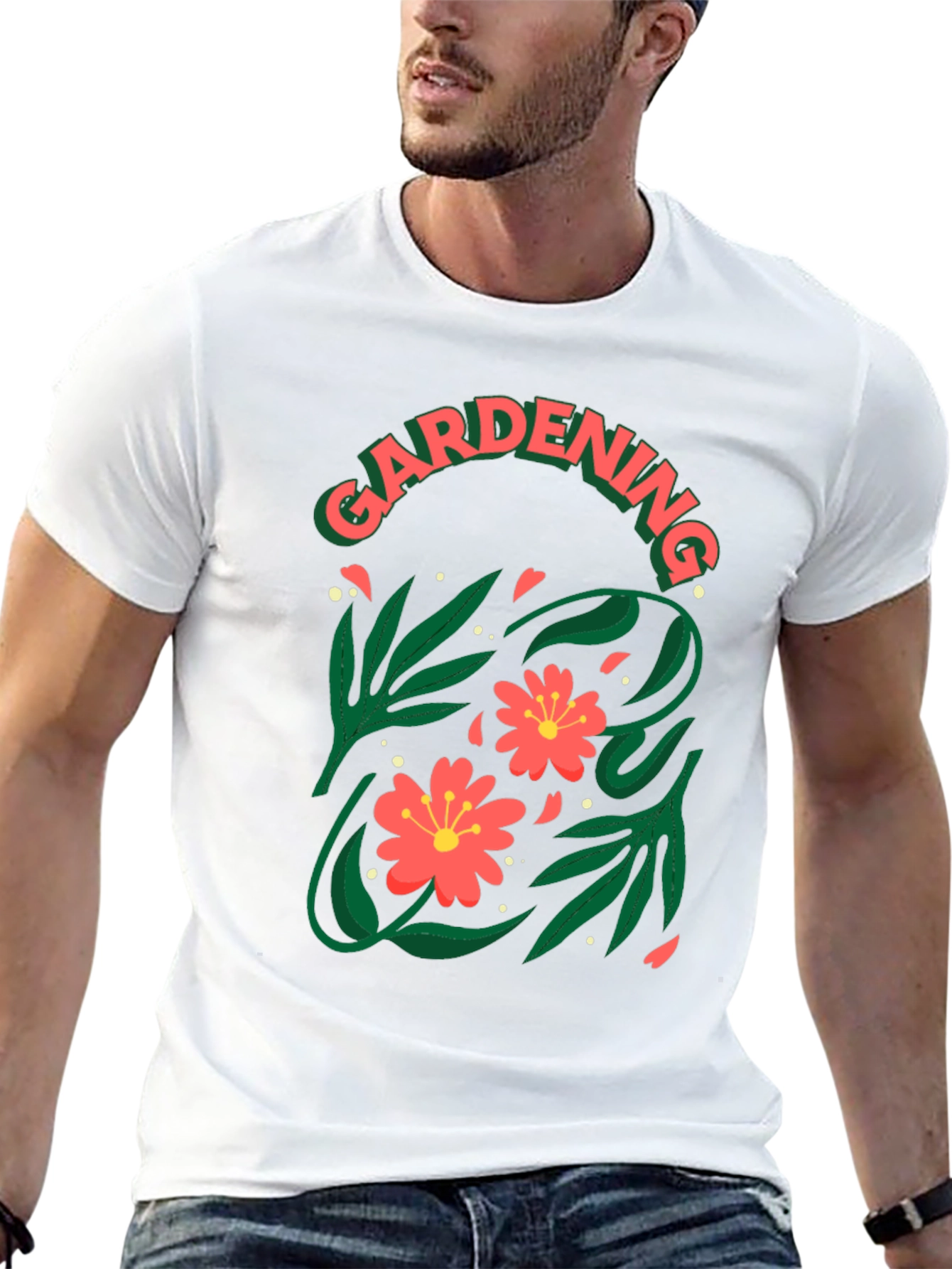 Gardening Floral T-Shirt