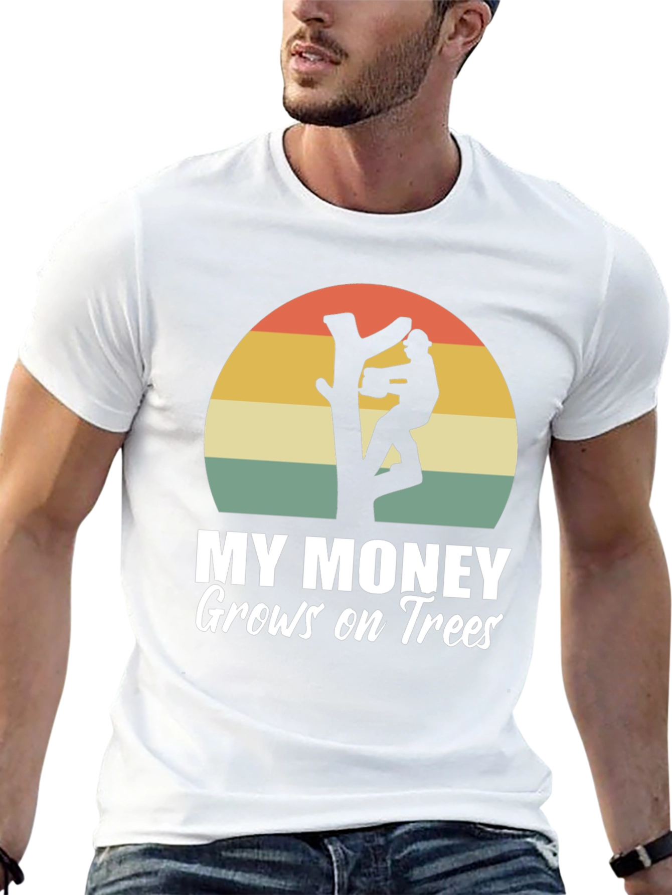 My Money Grows On Trees Graphic T-Shirt