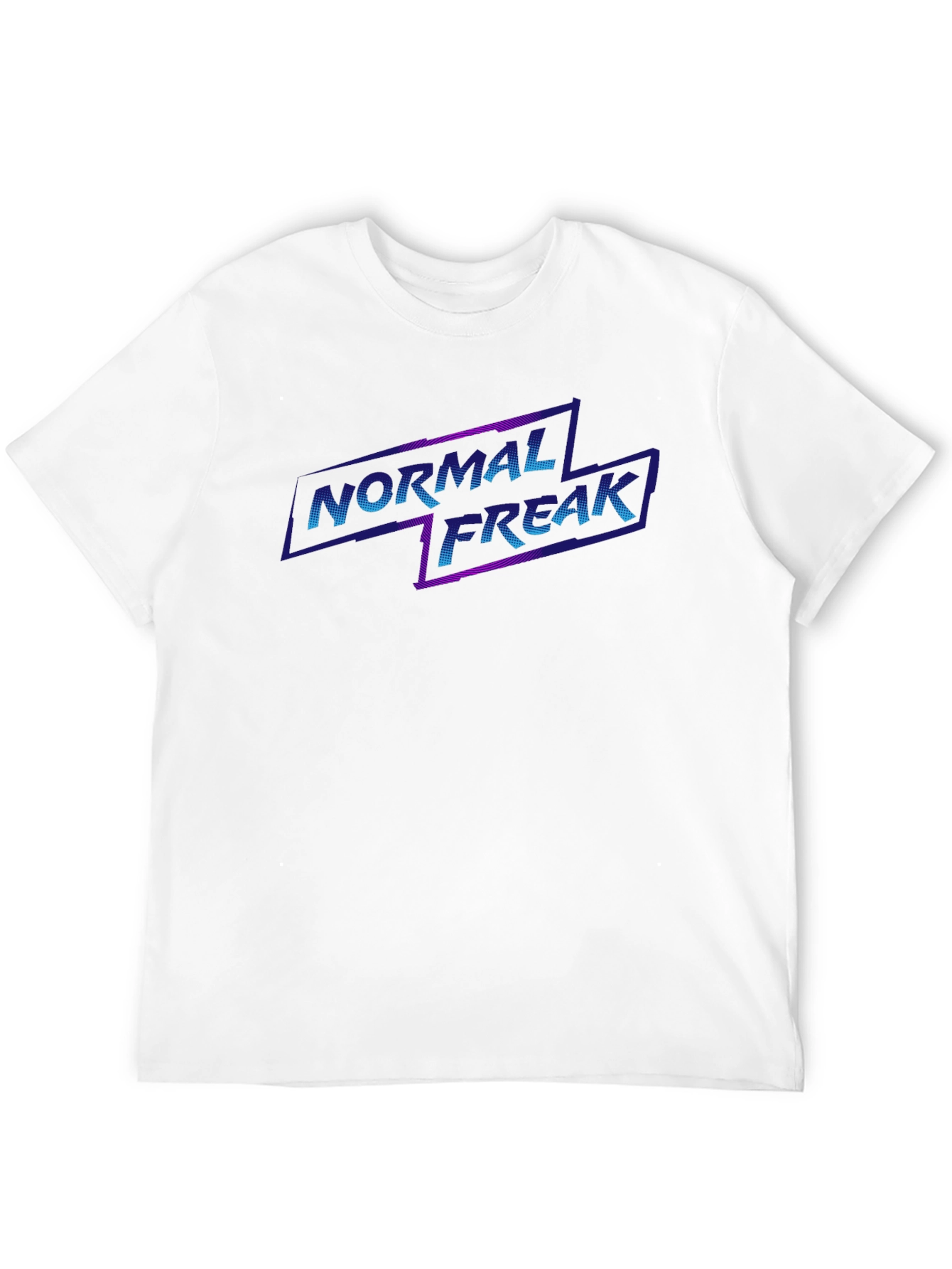 Normal Freak Graphic Tee - Black Cotton T-Shirt