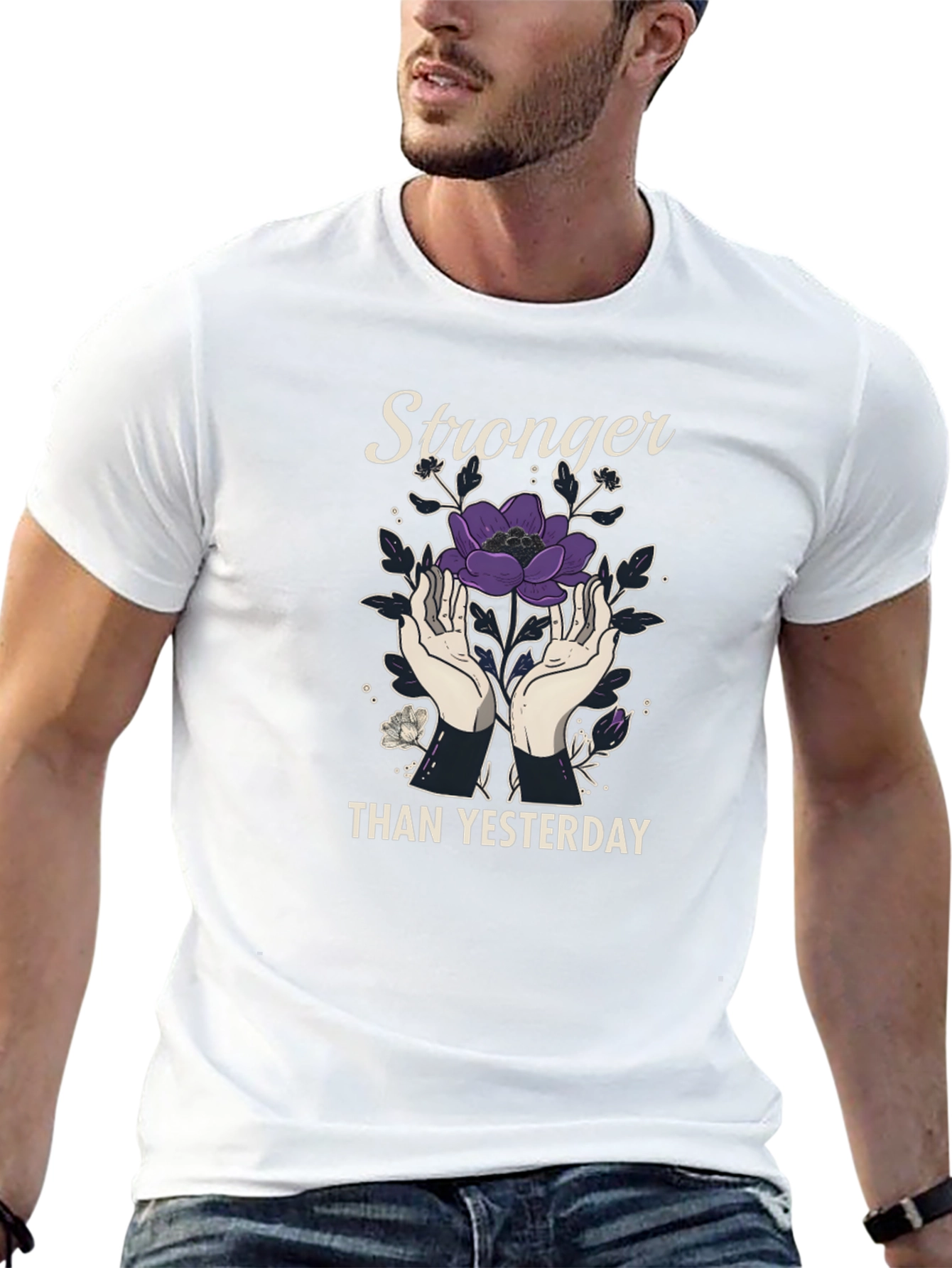 Stronger Than Yesterday Graphic Tee
