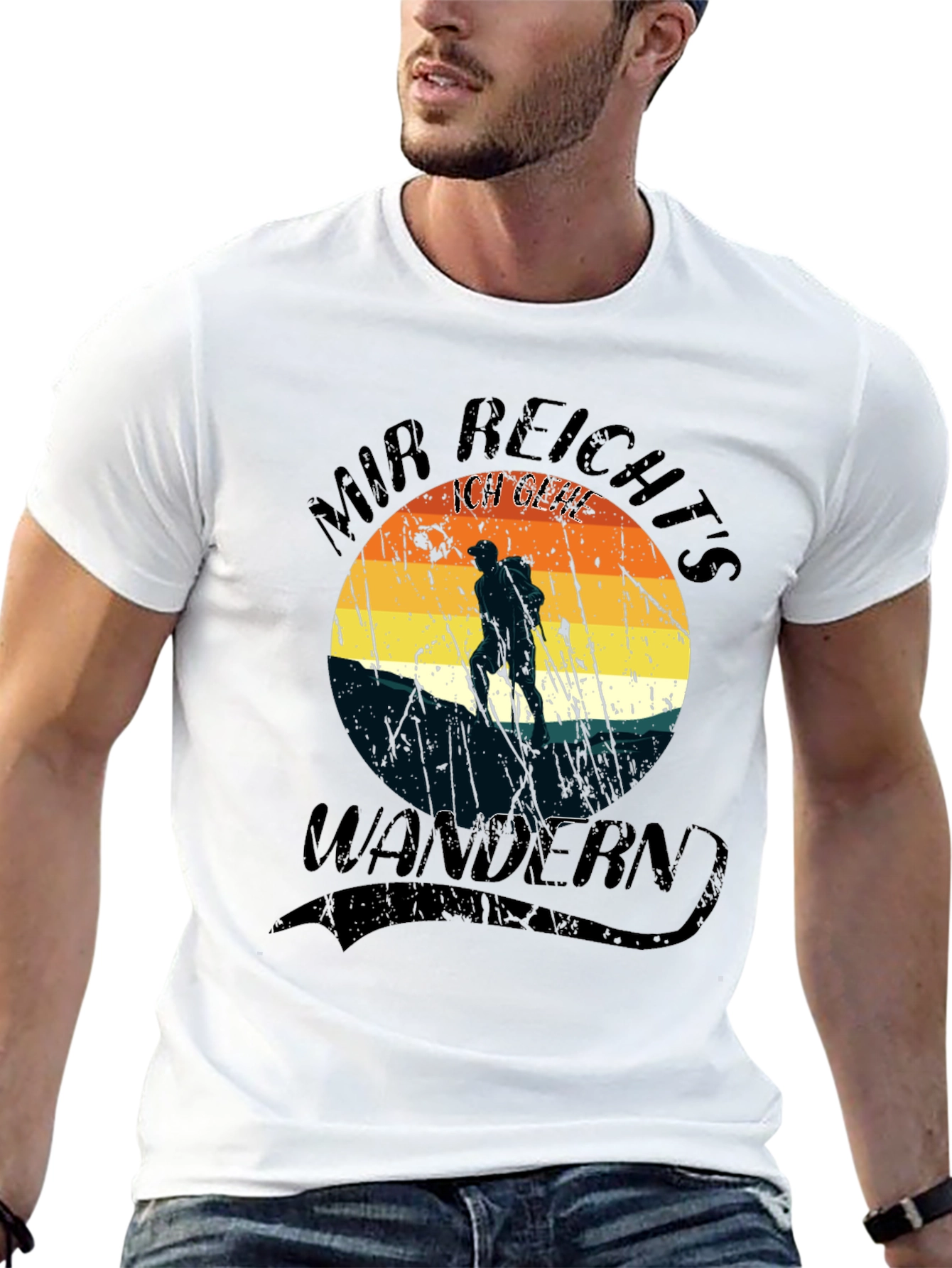 Hiking Graphic Tee - Mir Reichts Wandern T-Shirt