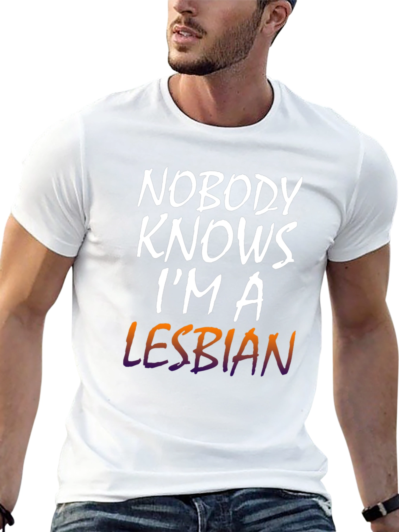 Nobody Knows Im a Lesbian T-Shirt