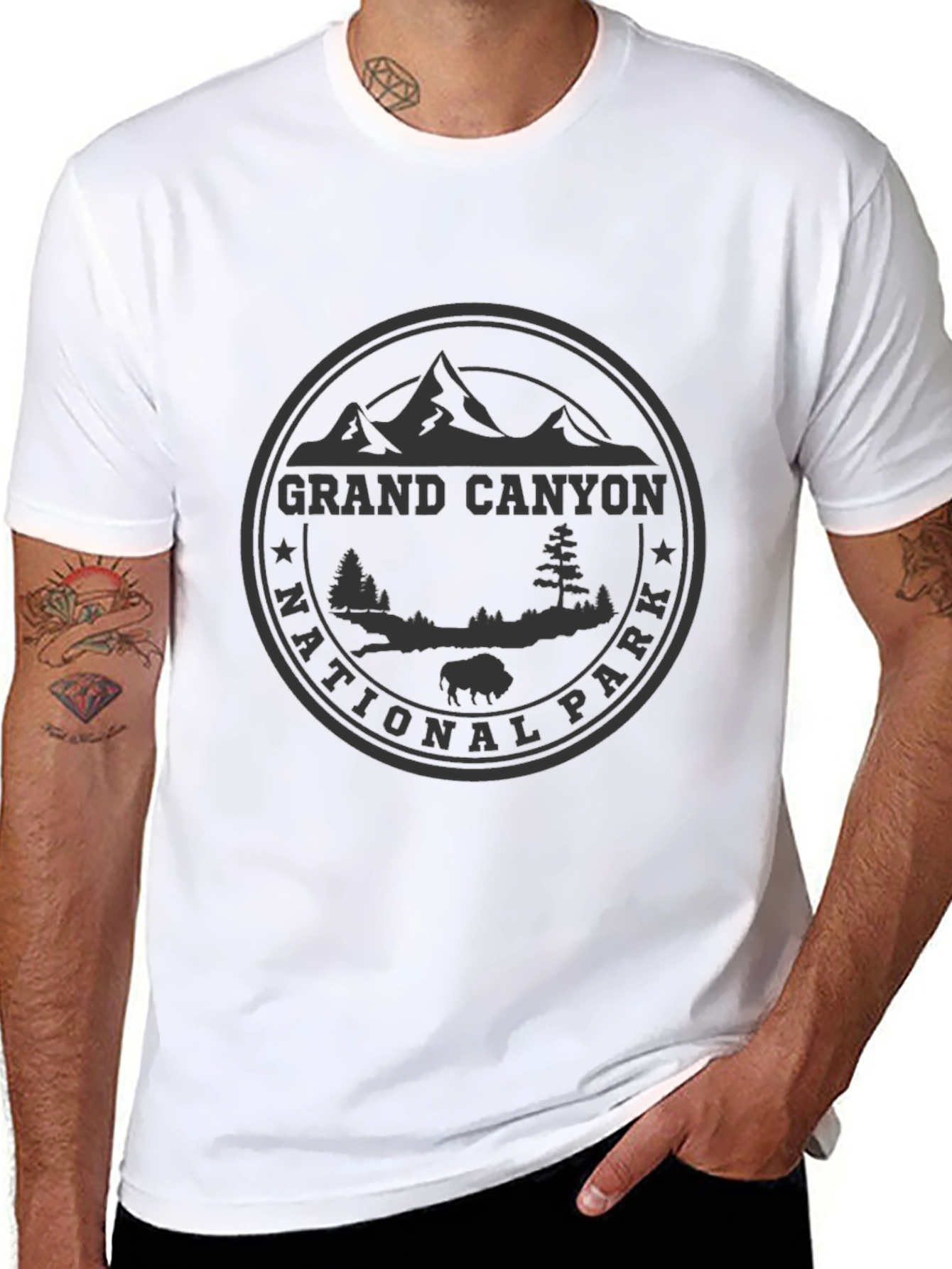 Grand Canyon National Park Black T-Shirt