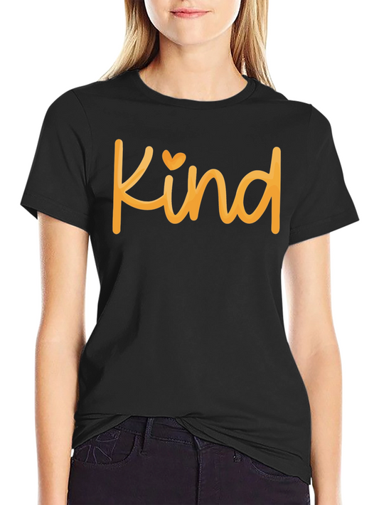 Kind T-Shirt - Heart Detail - Soft Feel
