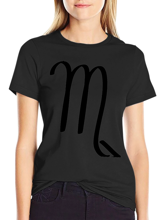 Scorpio Zodiac Sign Black T-Shirt