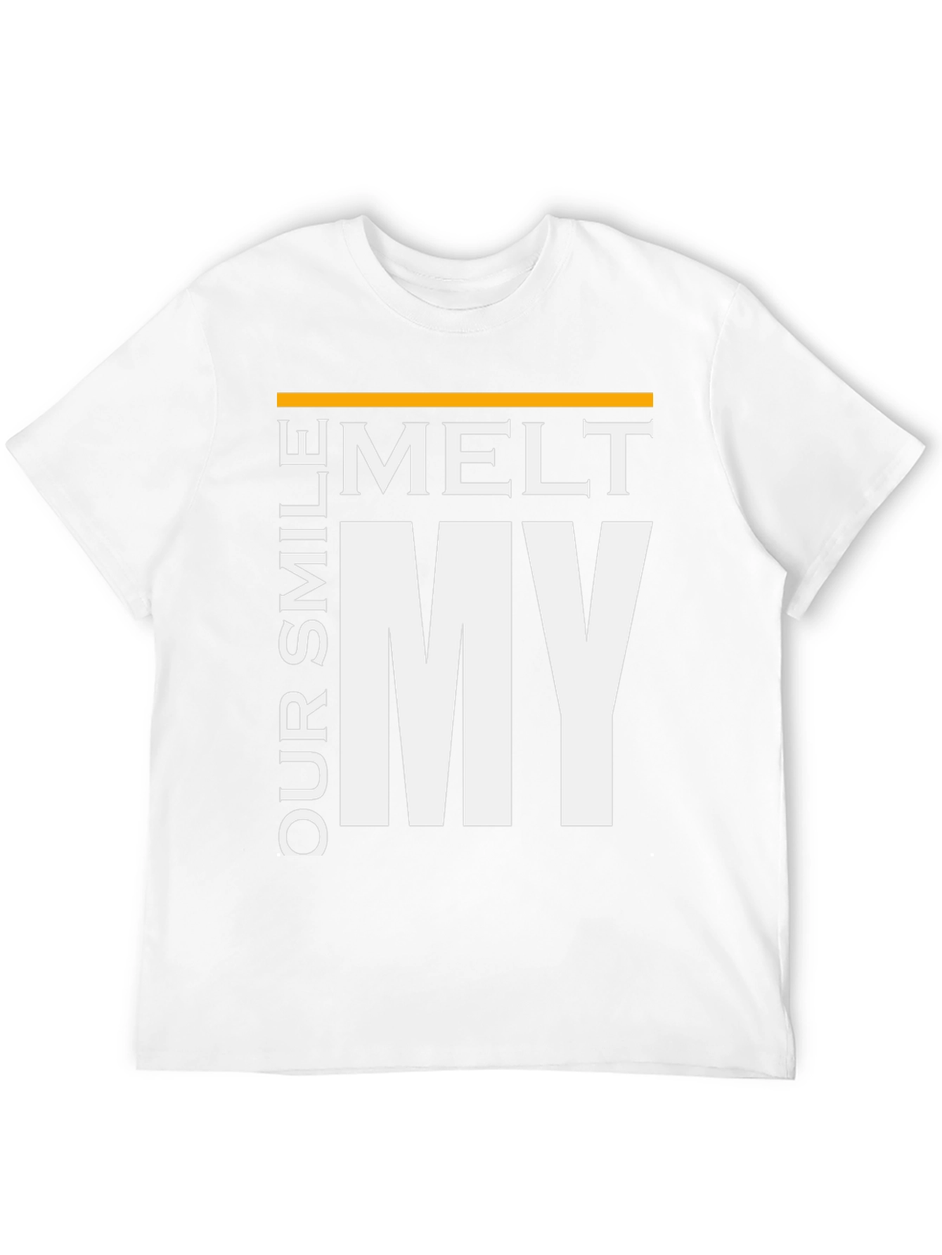 Melt My Smile Graphic Tee - Black