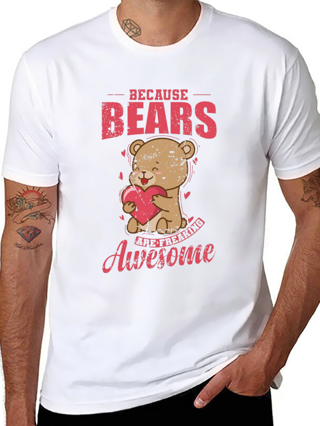 Funny Bear Awesome T-Shirt