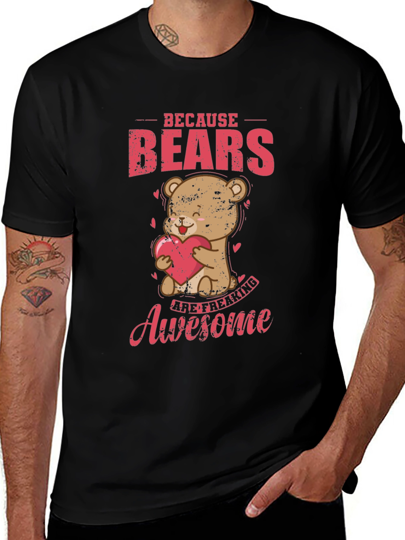 Funny Bear Awesome T-Shirt