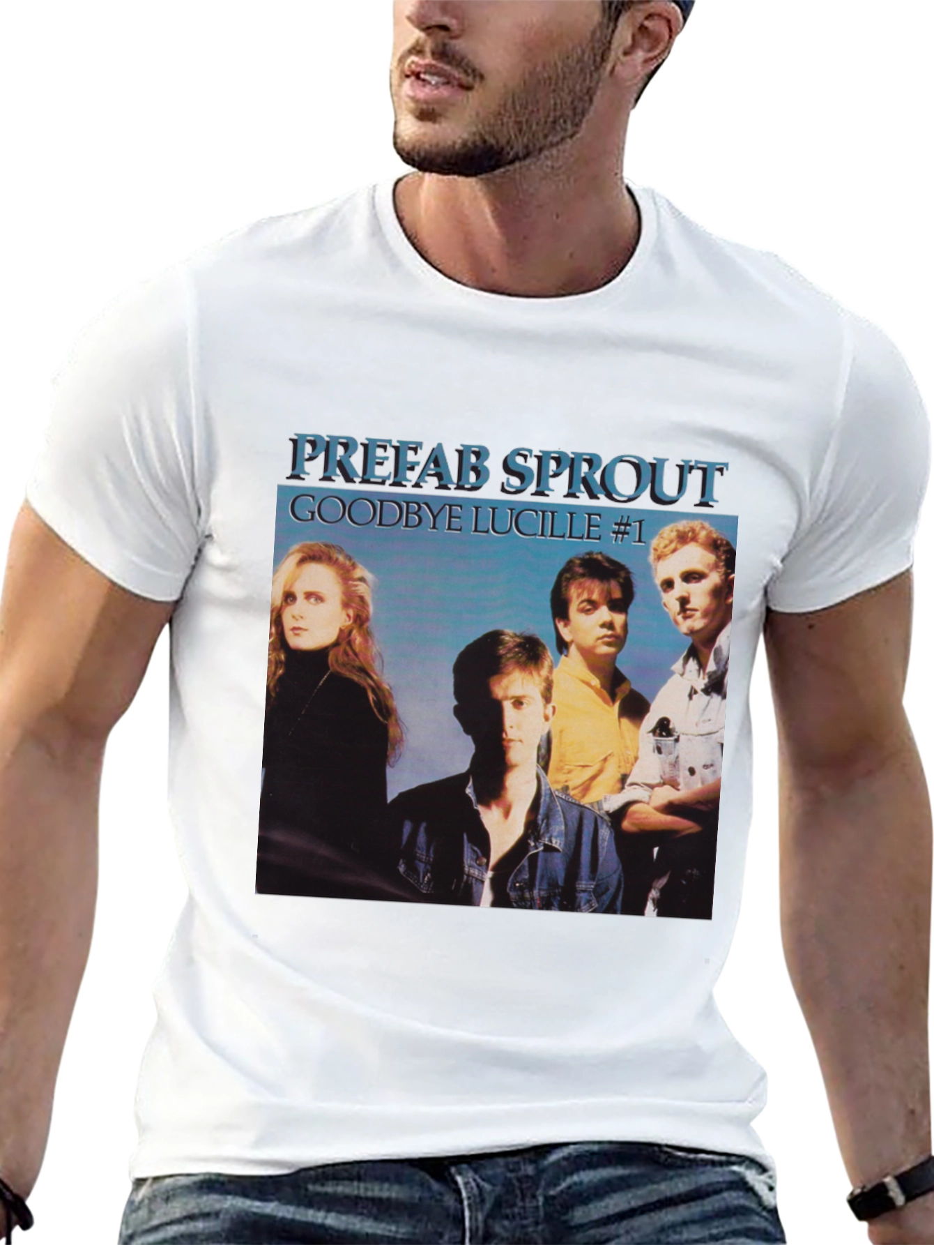 Prefab Sprout Goodbye Lucille #1 Black T-Shirt