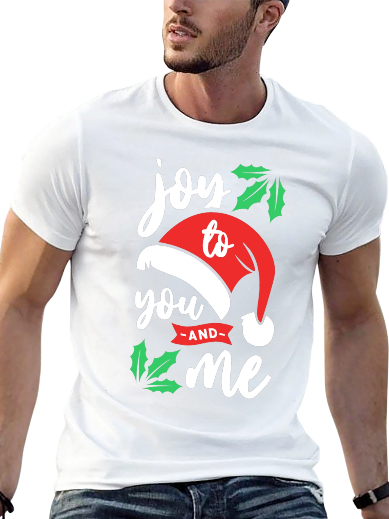 Festive Joy to You and Me Graphic Tee