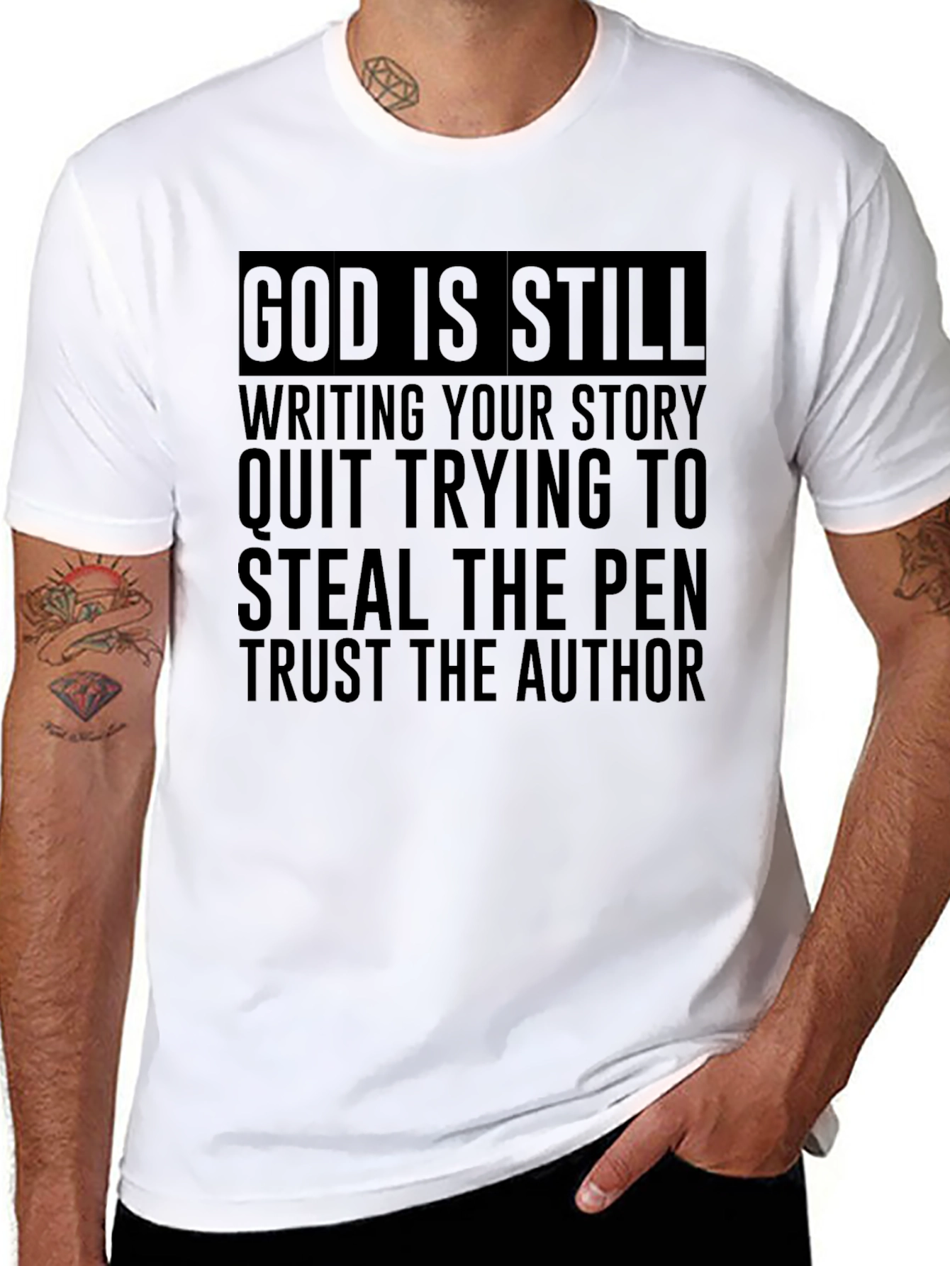 God is Still Writing Your Story Graphic Tee