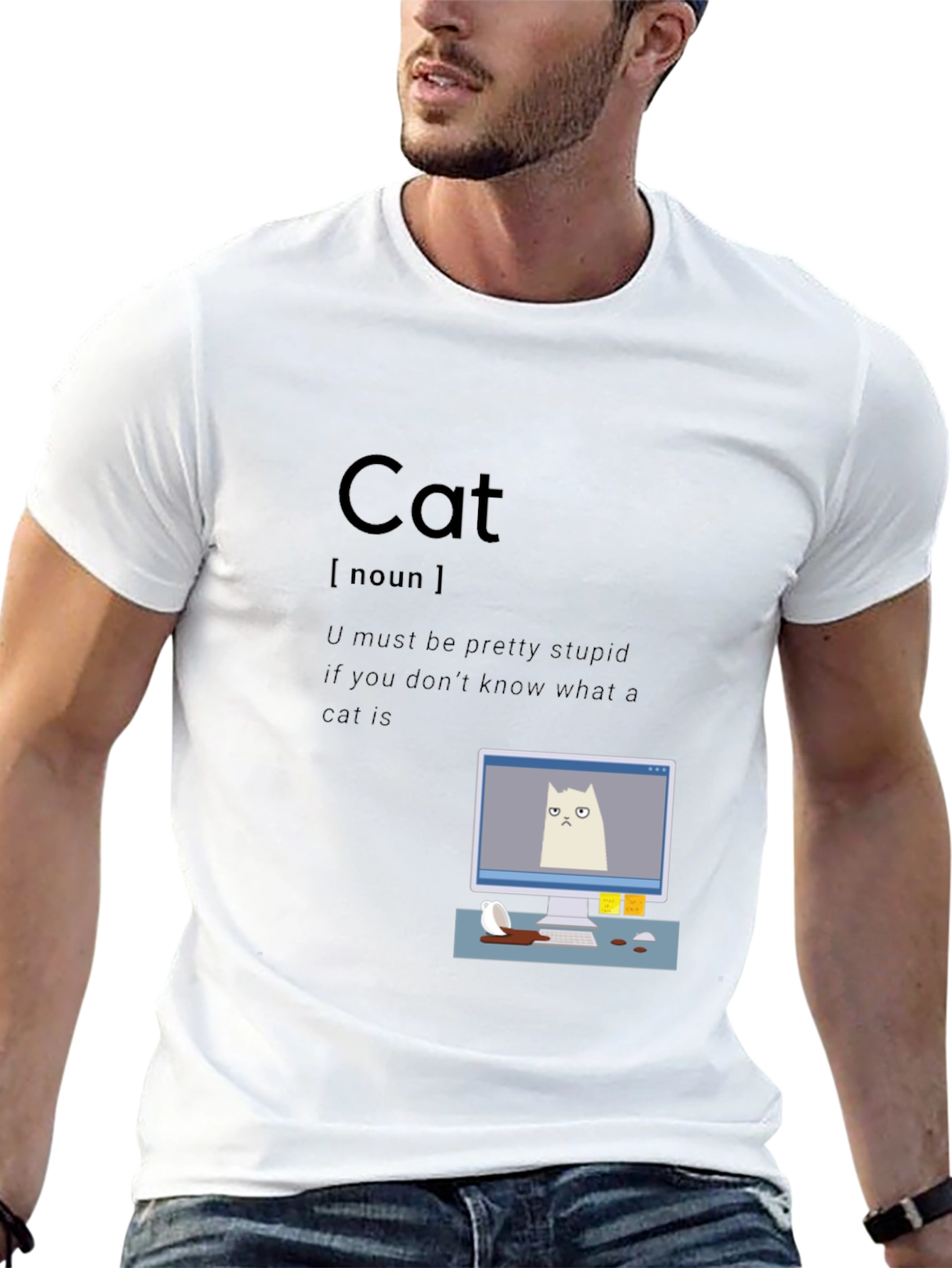 Cat Definition T-Shirt - Funny Sarcastic Tee