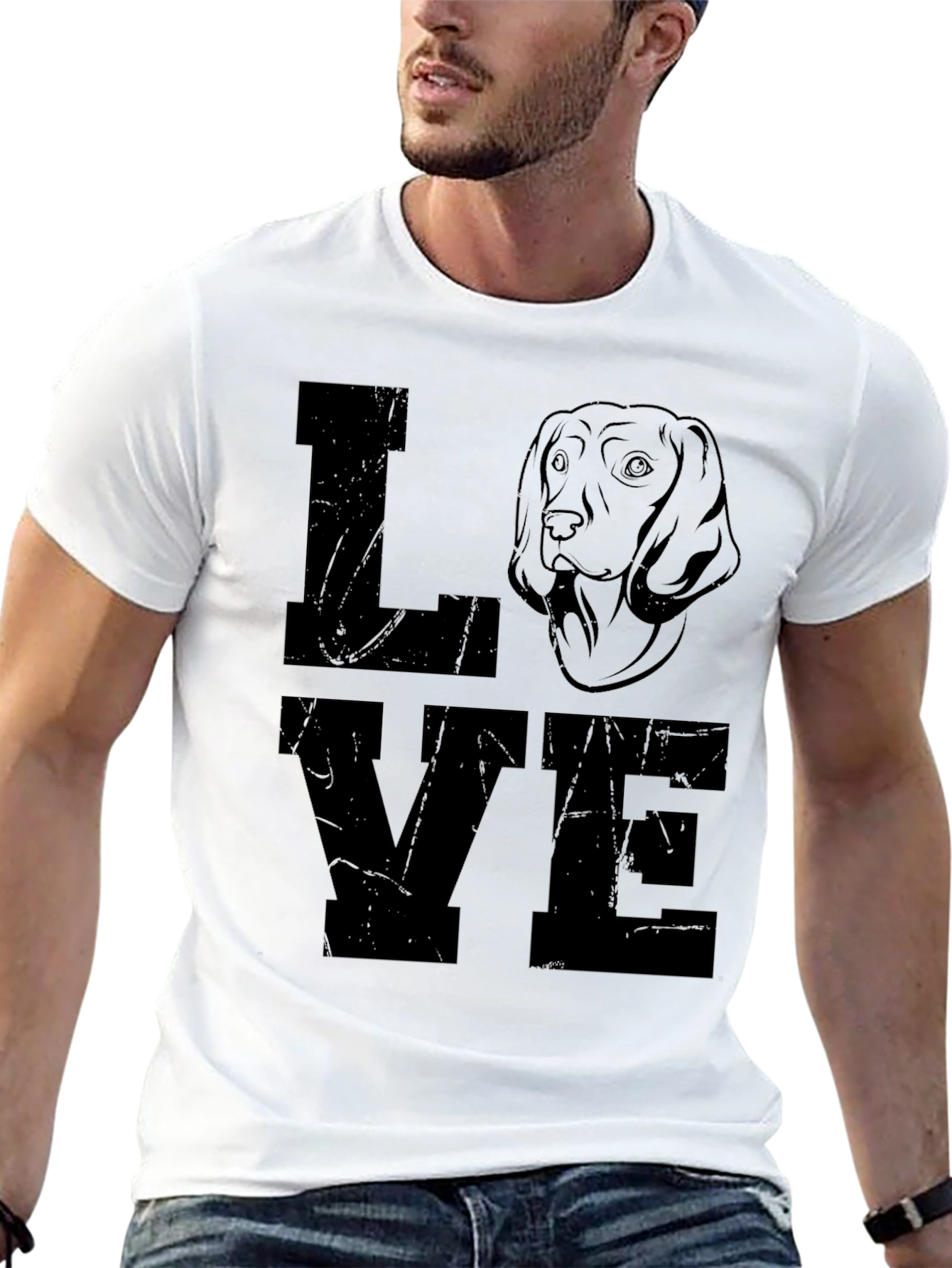 Love Beagle T-Shirt - Dog Lover Tee