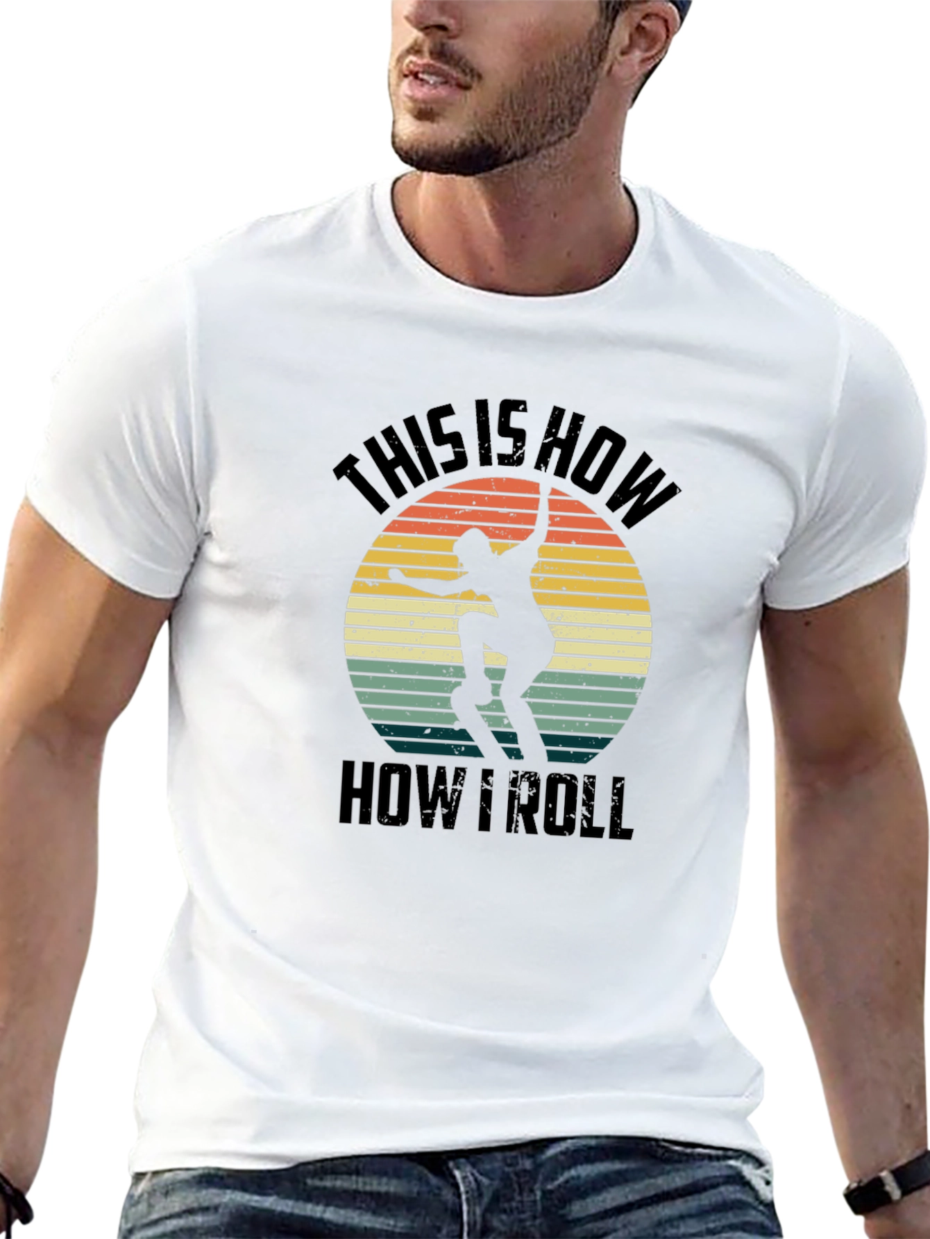 This Is How I Roll Skateboarder T-Shirt