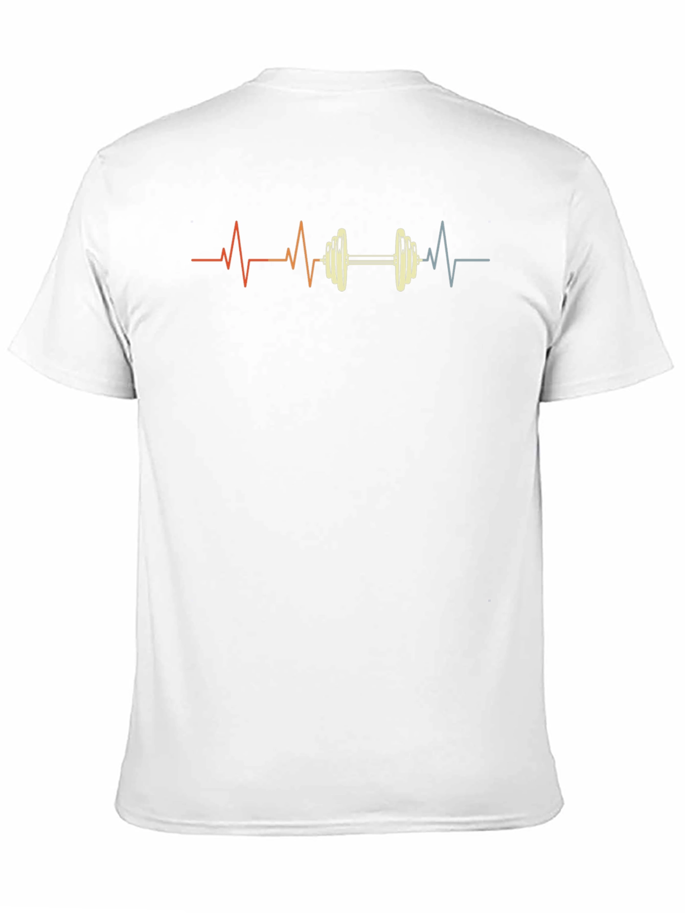 Workout Heartbeat Graphic Tee - Gym Lover Shirt