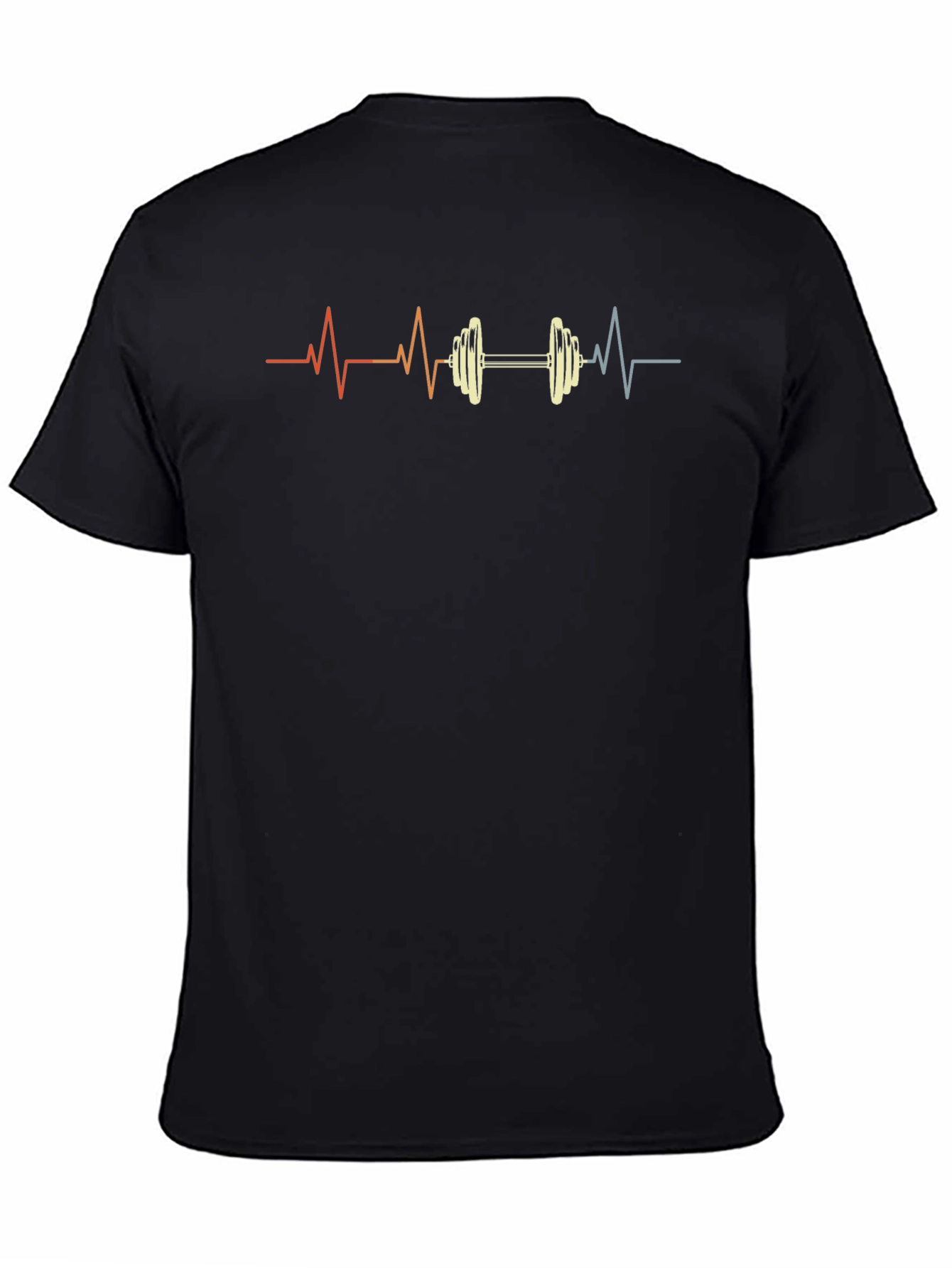 Workout Heartbeat Graphic Tee - Gym Lover Shirt