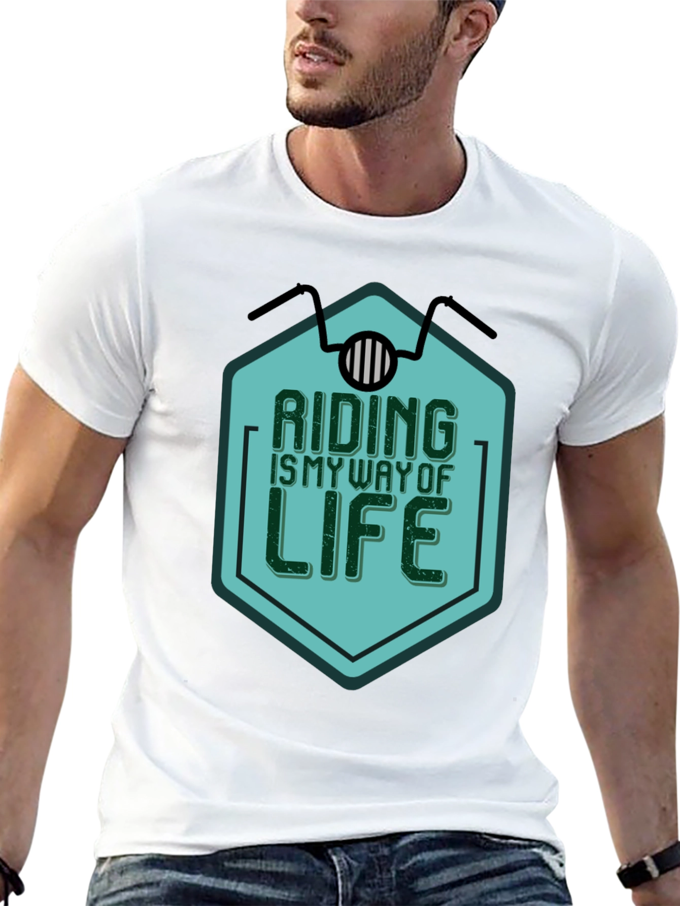 Riding is My Way of Life Graphic Tee