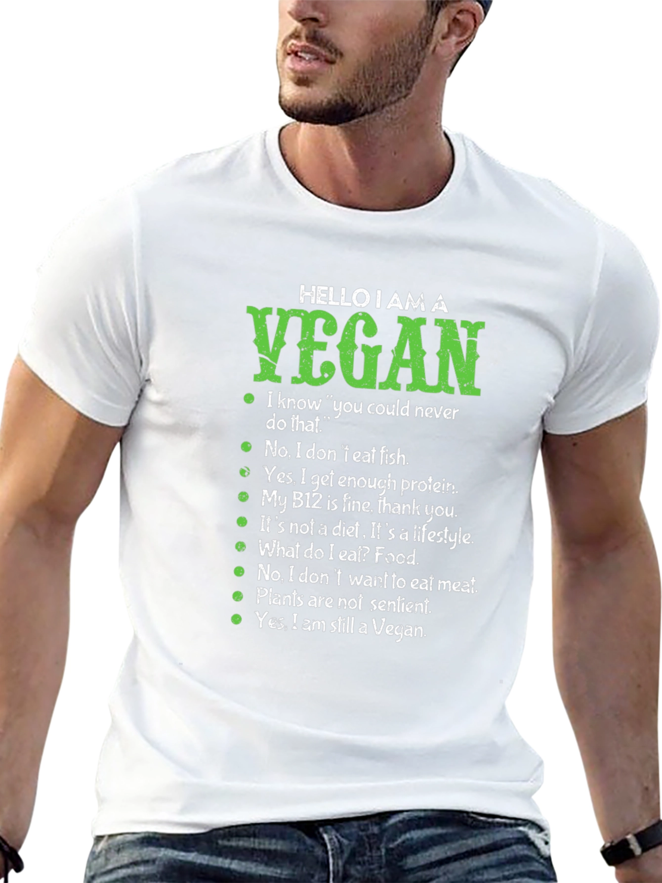Hello I am a Vegan T-Shirt