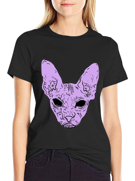 Sphynx Cat Graphic T-Shirt - Unique Design