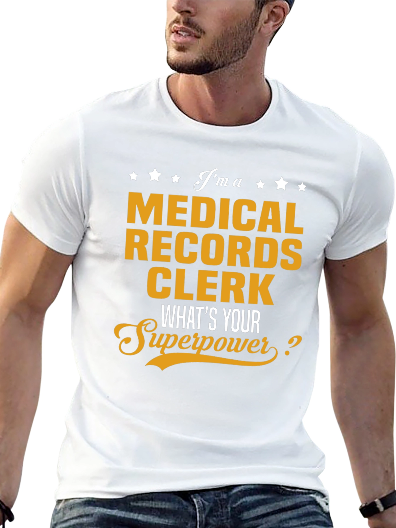 Medical Records Clerk Superpower T-Shirt