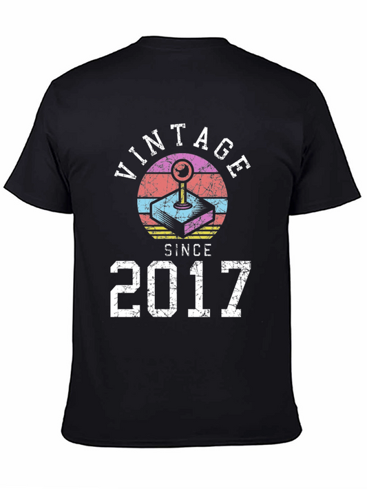 Vintage Gamer Since 2017 T-Shirt