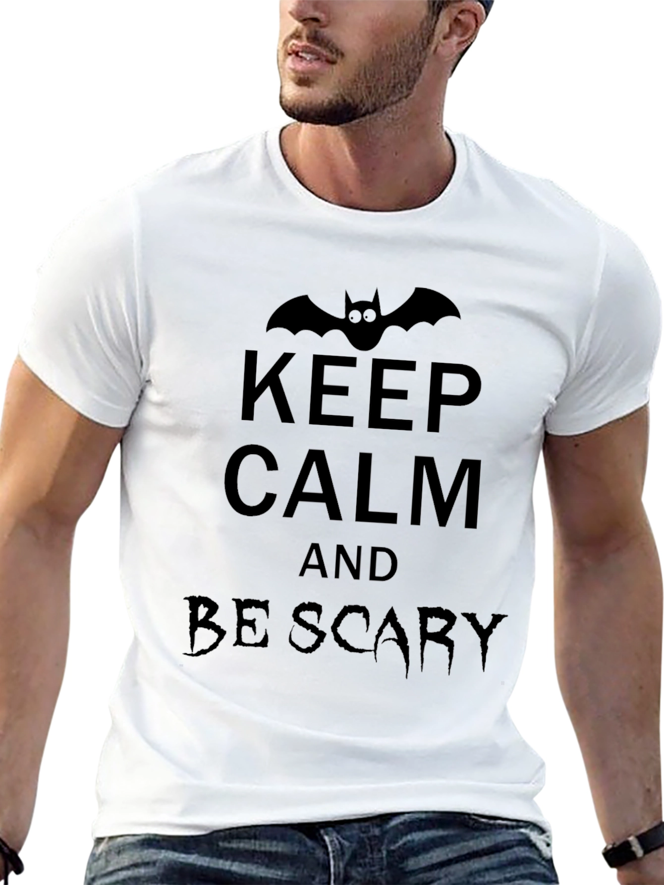 Keep Calm and Be Scary Halloween T-Shirt