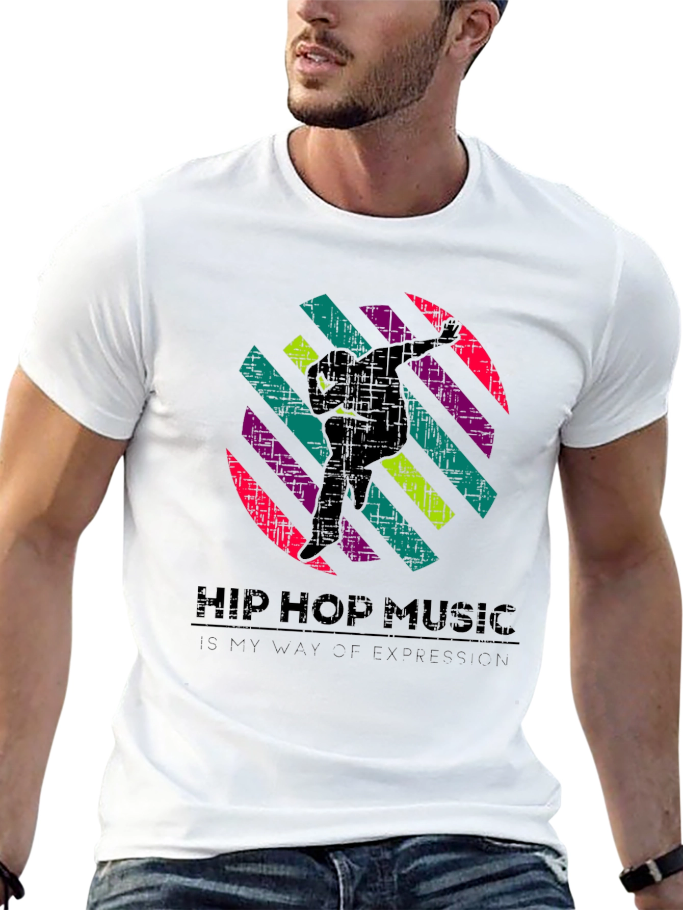 Hip Hop Music Expression T-Shirt