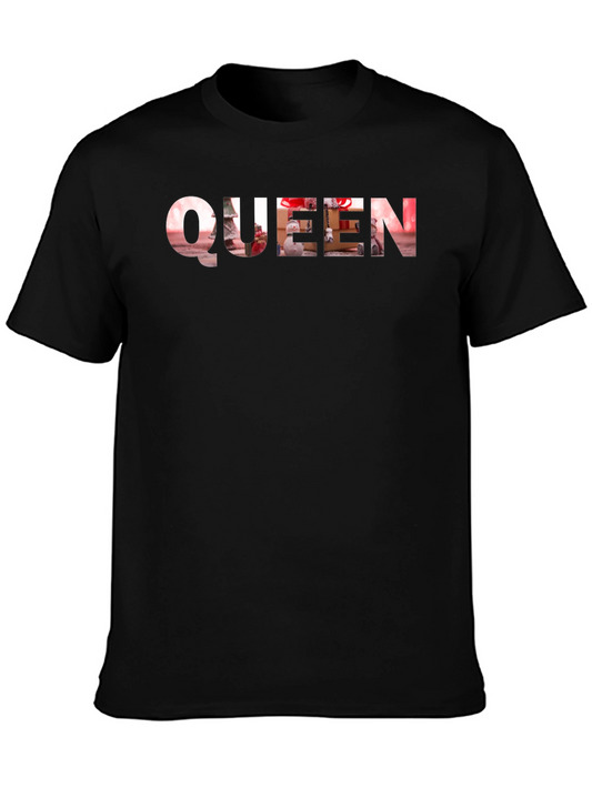 Queen Christmas T-Shirt - Black
