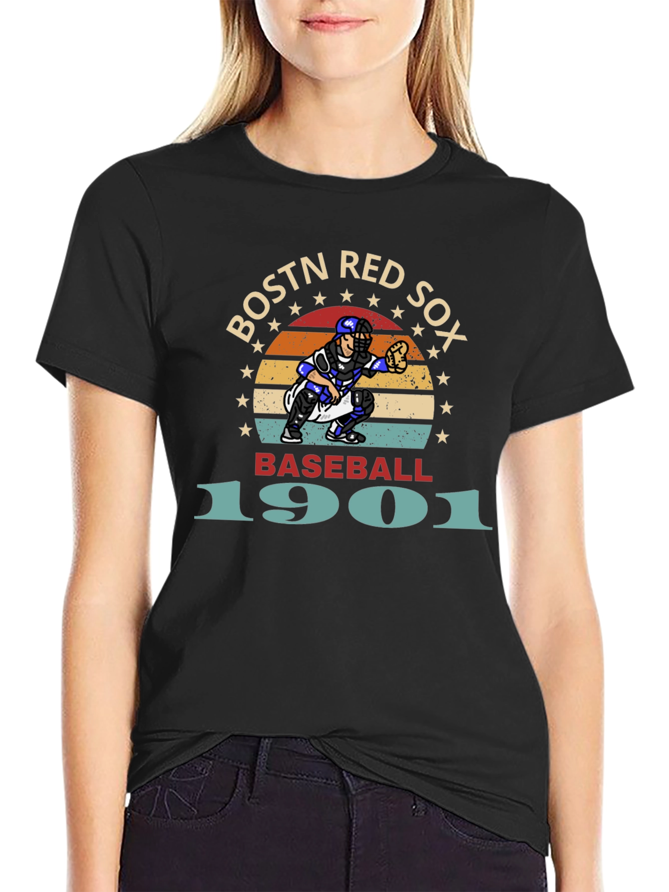 Boston Red Sox Baseball 1901 T-Shirt