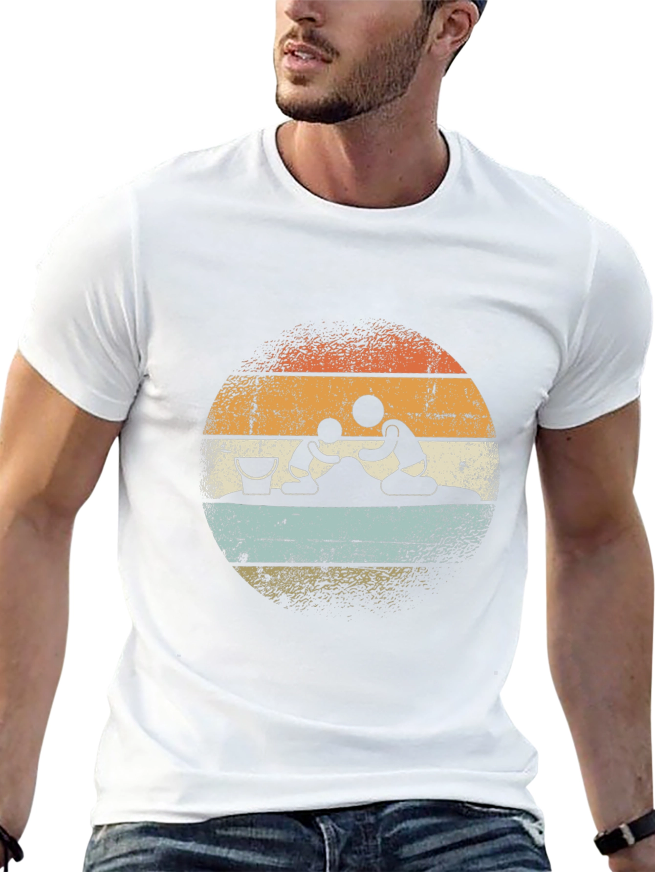 Retro Beach Day T-Shirt