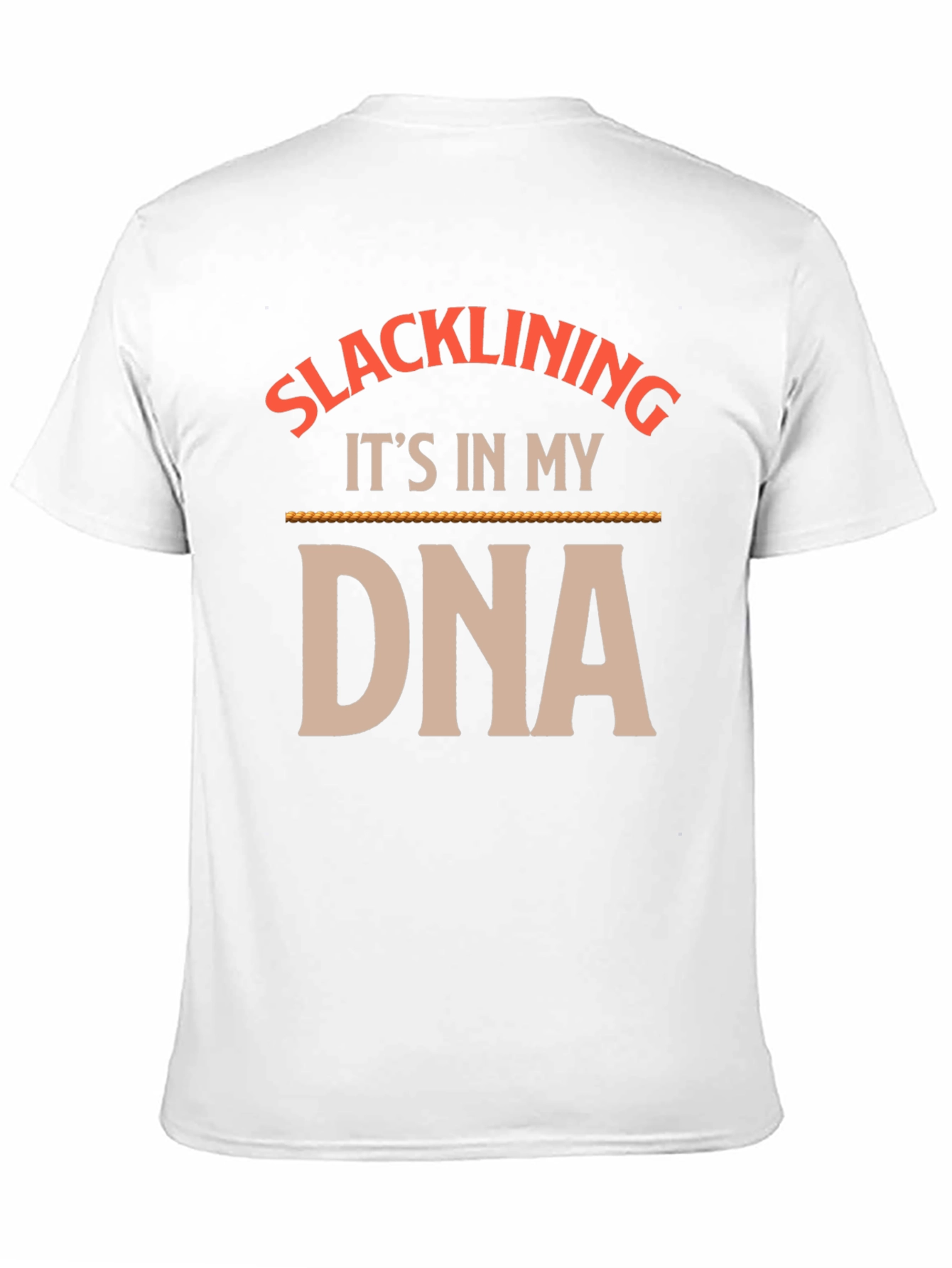 Slacklining DNA T-Shirt - Black Graphic Tee