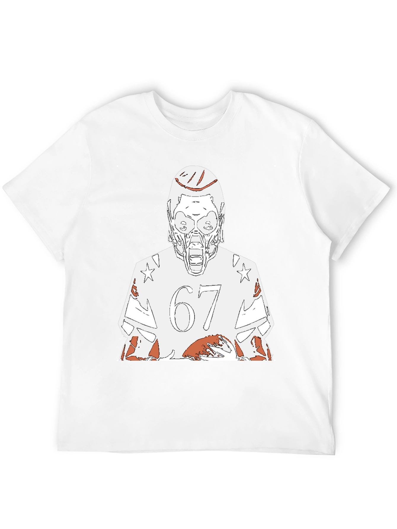Zombie Football Player T-Shirt